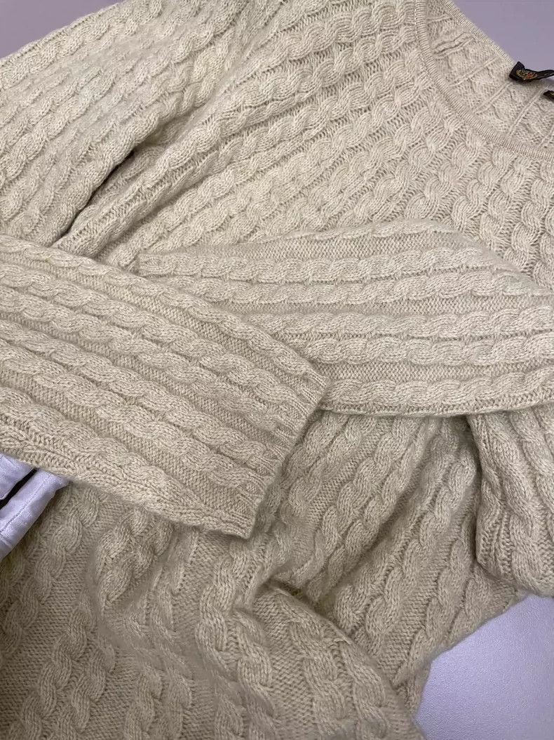 Other Loro Piana Cable Knit Cashmere Sweater- Size US L / EU 52-54 / 3 - 8 Thumbnail