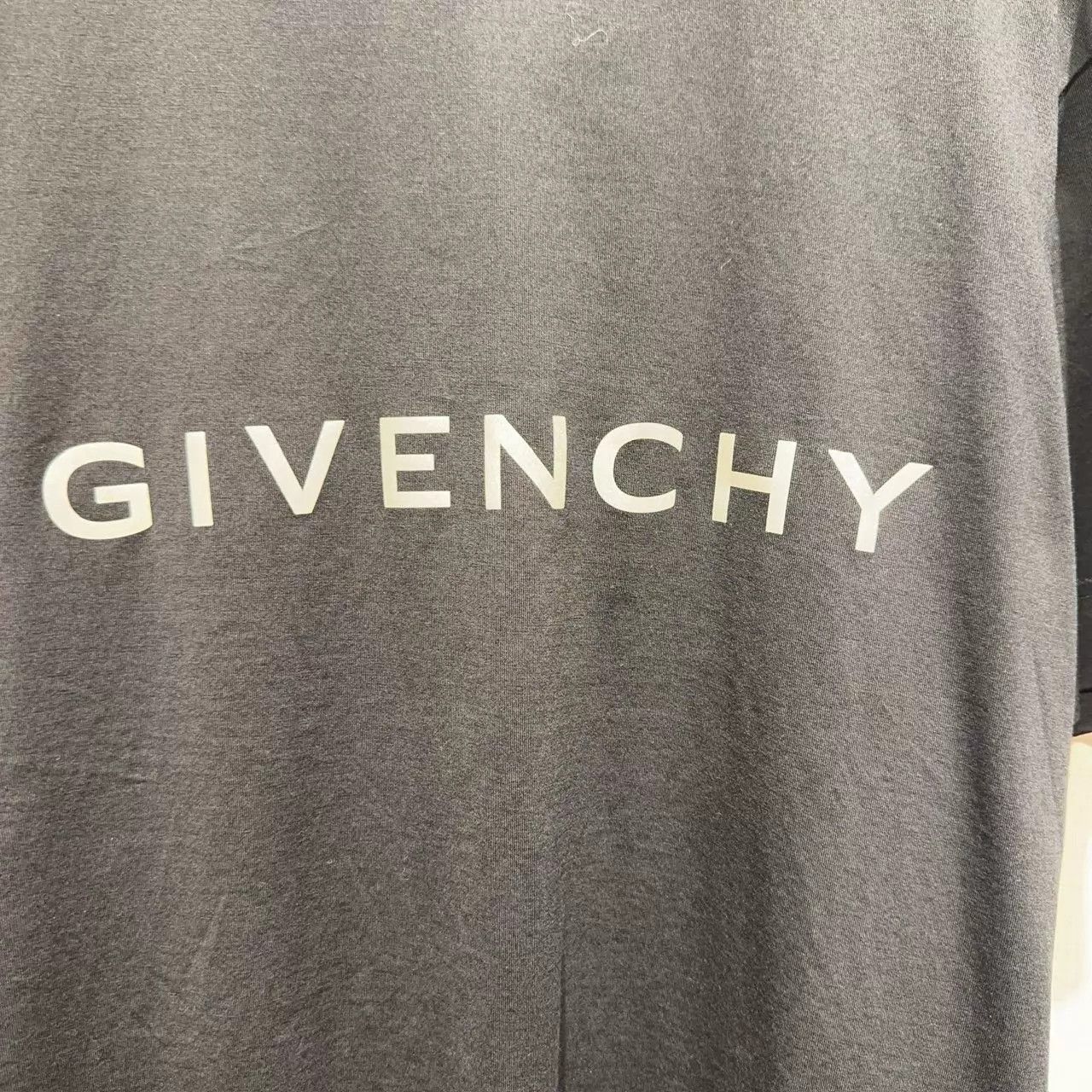 Givenchy Givenchy Reflective Logo Black Short-Sleeve Tee XXL NWT Size US XXL / EU 58 / 5 - 7 Thumbnail
