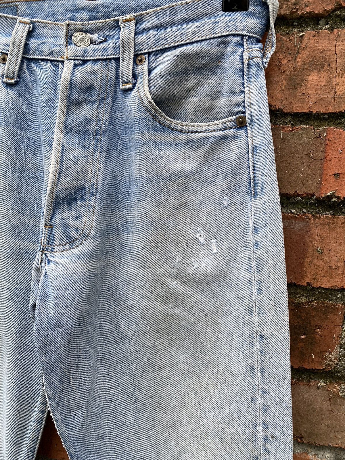 Levi's Vintage Clothing × Vintage W28x31 vintage levi's 501 redline made in USA #524 Size 28" / US 6 / IT 42 - 5 Thumbnail