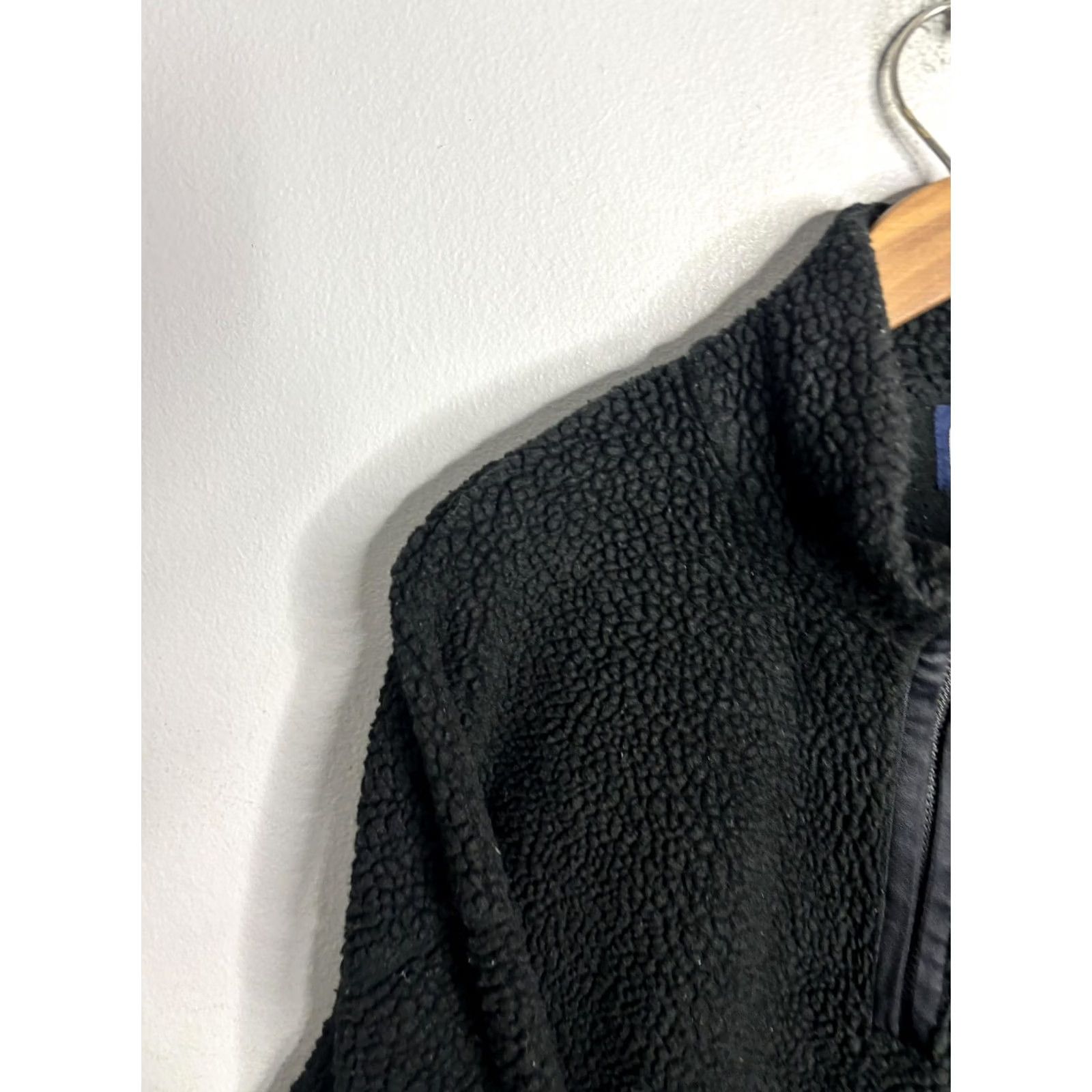 Gap Gap Mens 2XL Black Sherpa Fleece Pullover Sweater Half Zip Jacket Warm Cozy 6516 Size US XXL / EU 58 / 5 - 2 Thumbnail