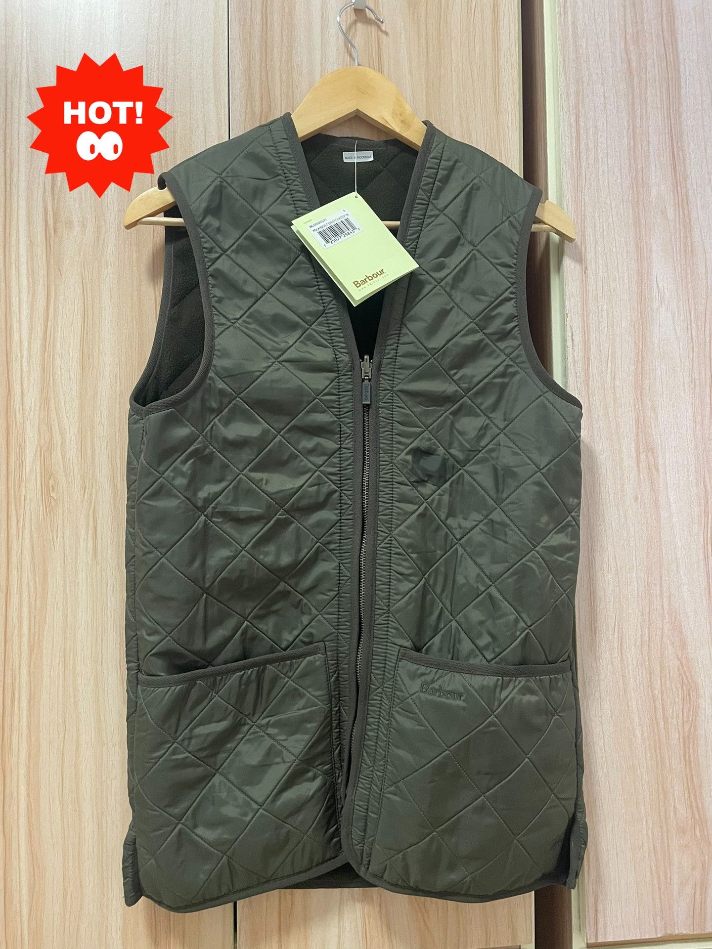 Barbour Barbour British Style Men's Vest Size US S / EU 44-46 / 1 - 1 Thumbnail