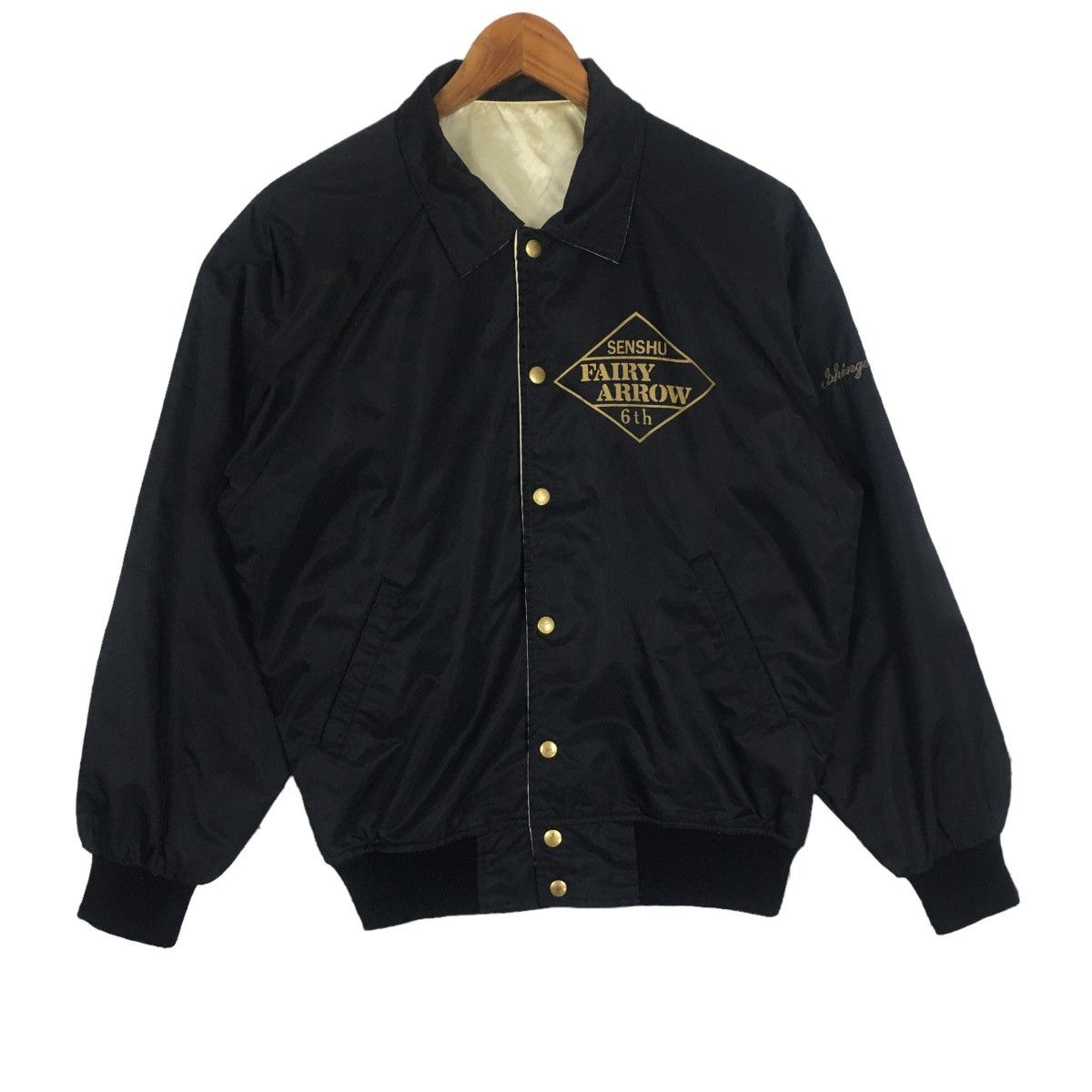 Japanese Brand Senshu University Fairy Arrow Reversible SnapButton Jacket Size US M / EU 48-50 / 2 - 1 Thumbnail