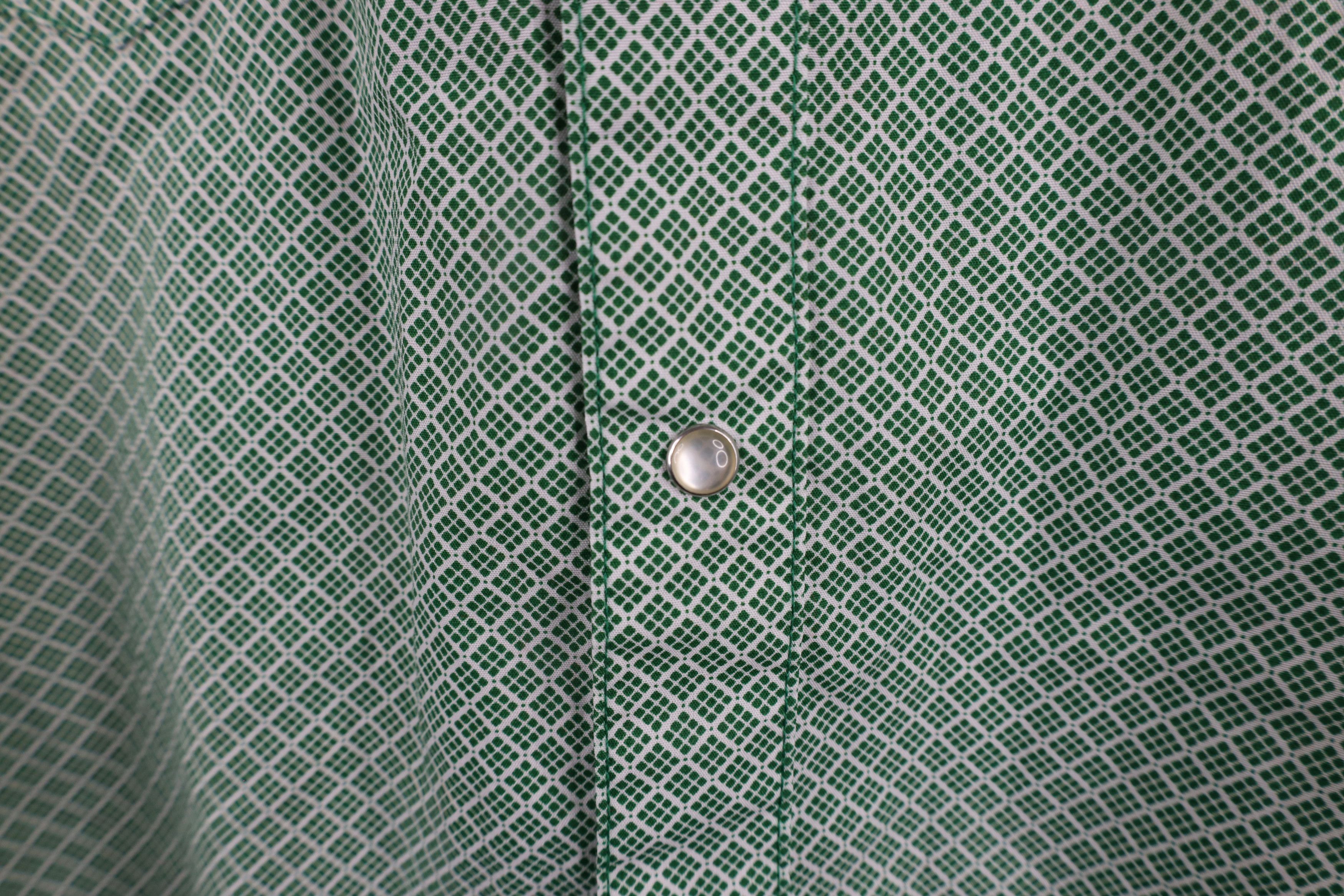 Vintage × Wrangler Vintage Wrangler Western Rodeo Short Sleeve Button Shirt Size US L / EU 52-54 / 3 - 7 Thumbnail