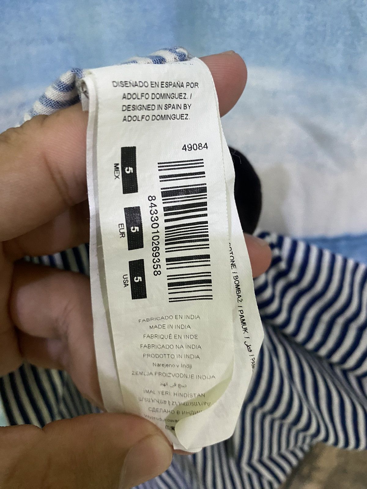 Adolfo Dominguez × Designer Adolfo Dominguez Fullprint Size US M / EU 48-50 / 2 - 8 Thumbnail