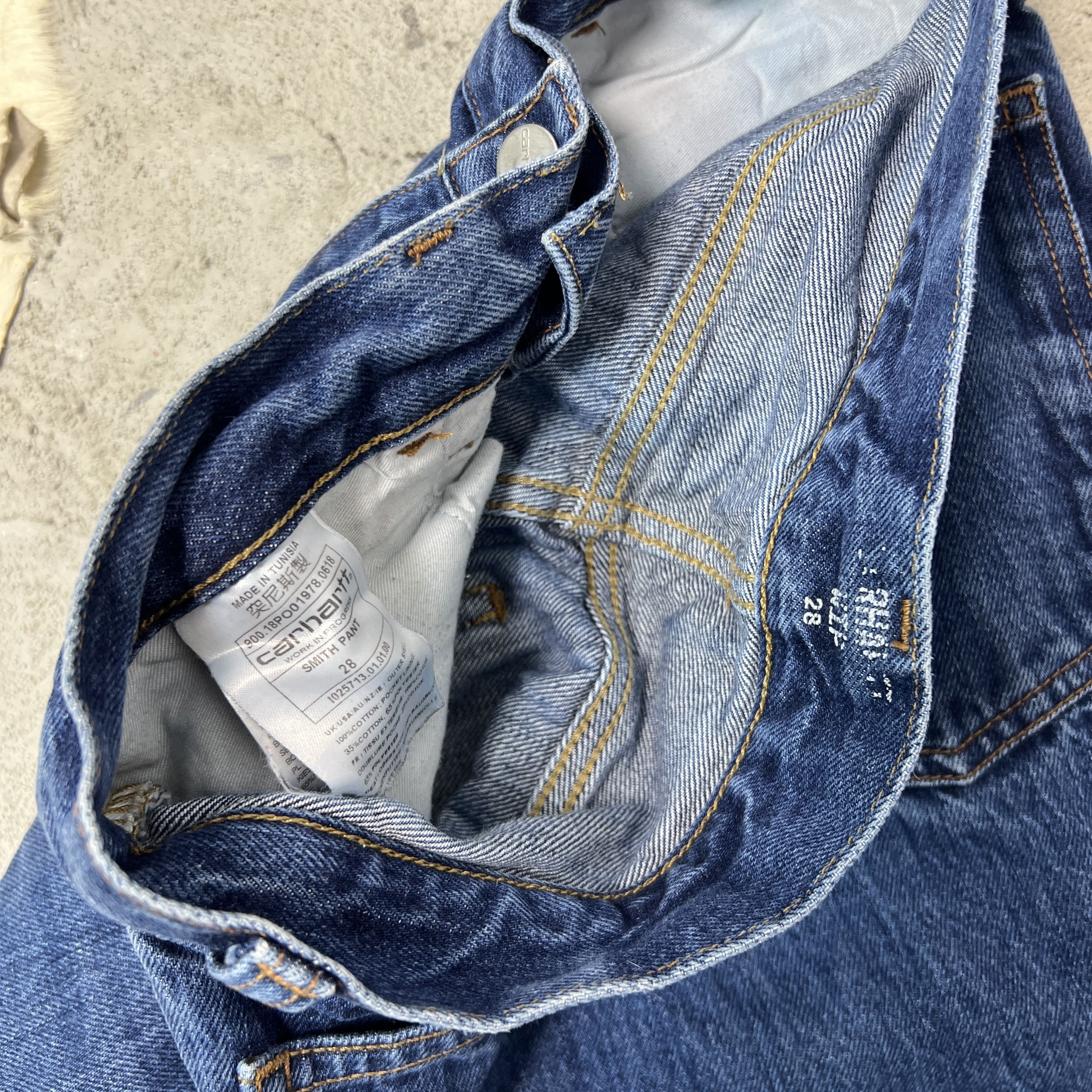 Carhartt Vintage Smith Denim Streetwear Carhartt Jeans Y2K Size US 28 / EU 44 - 4 Thumbnail