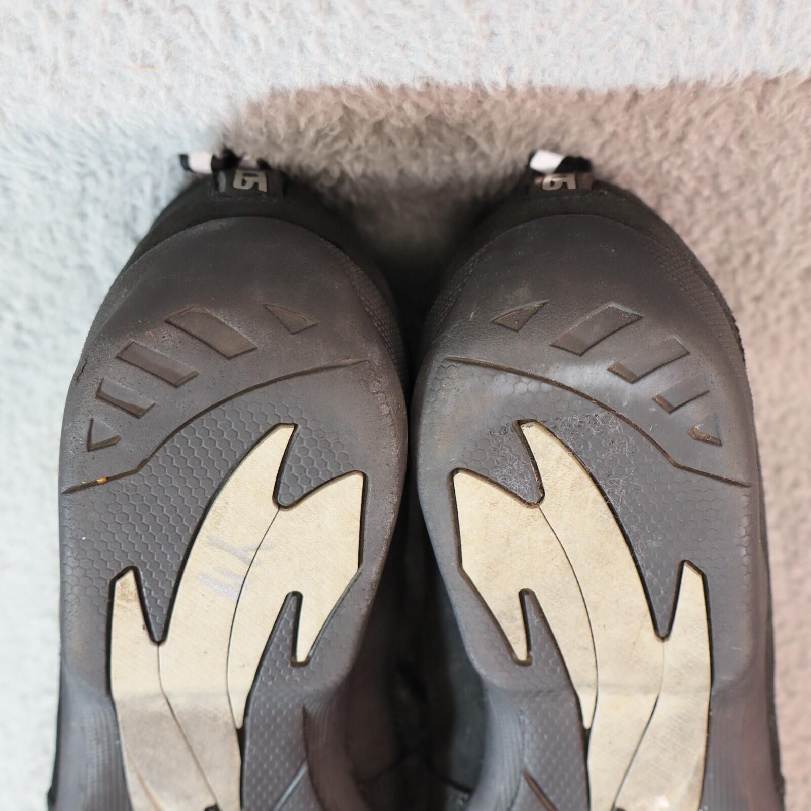 Sidi Sidi Doha Motorcycle Riding Black Suede Ankle Boots Men 12.5 Size ONE SIZE - 8 Thumbnail