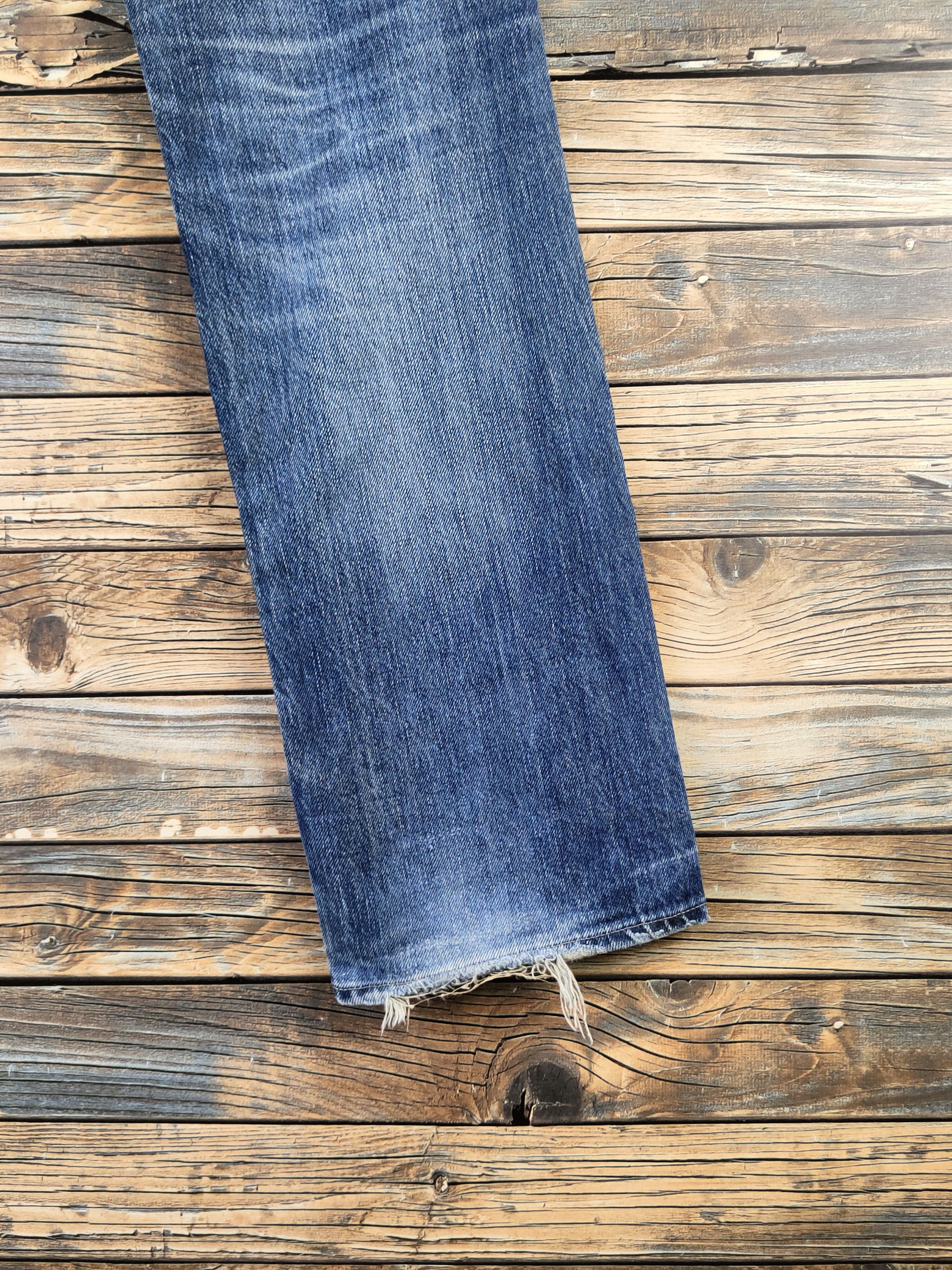 G-Star DL G-star Raw Blue Distressed Ripped Jeans #46-961 Size US 28 / EU 44 - 9 Thumbnail