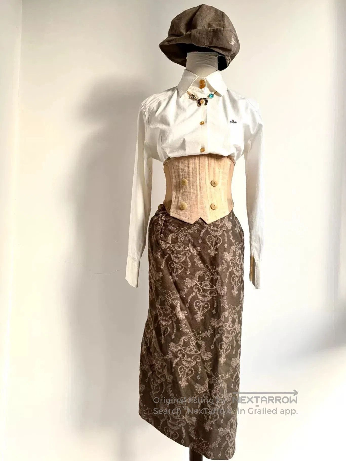 Vivienne Westwood vivienne westwood vintage chandelier saturn print skirt. Size 23" - 1 Thumbnail