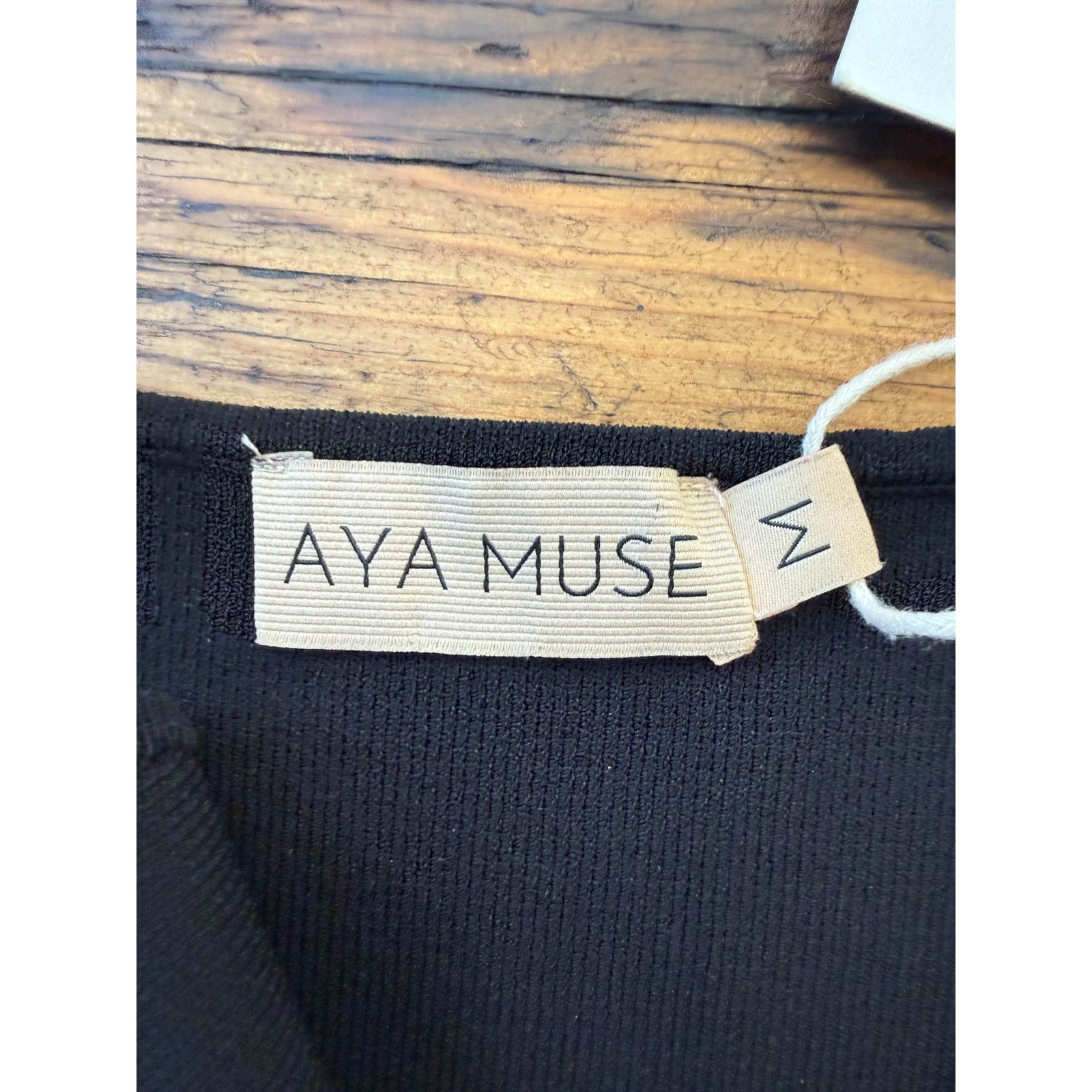 AYA MUSE Aya Muse Black Crop Top Size M / US 6-8 / IT 42-44 - 6 Thumbnail