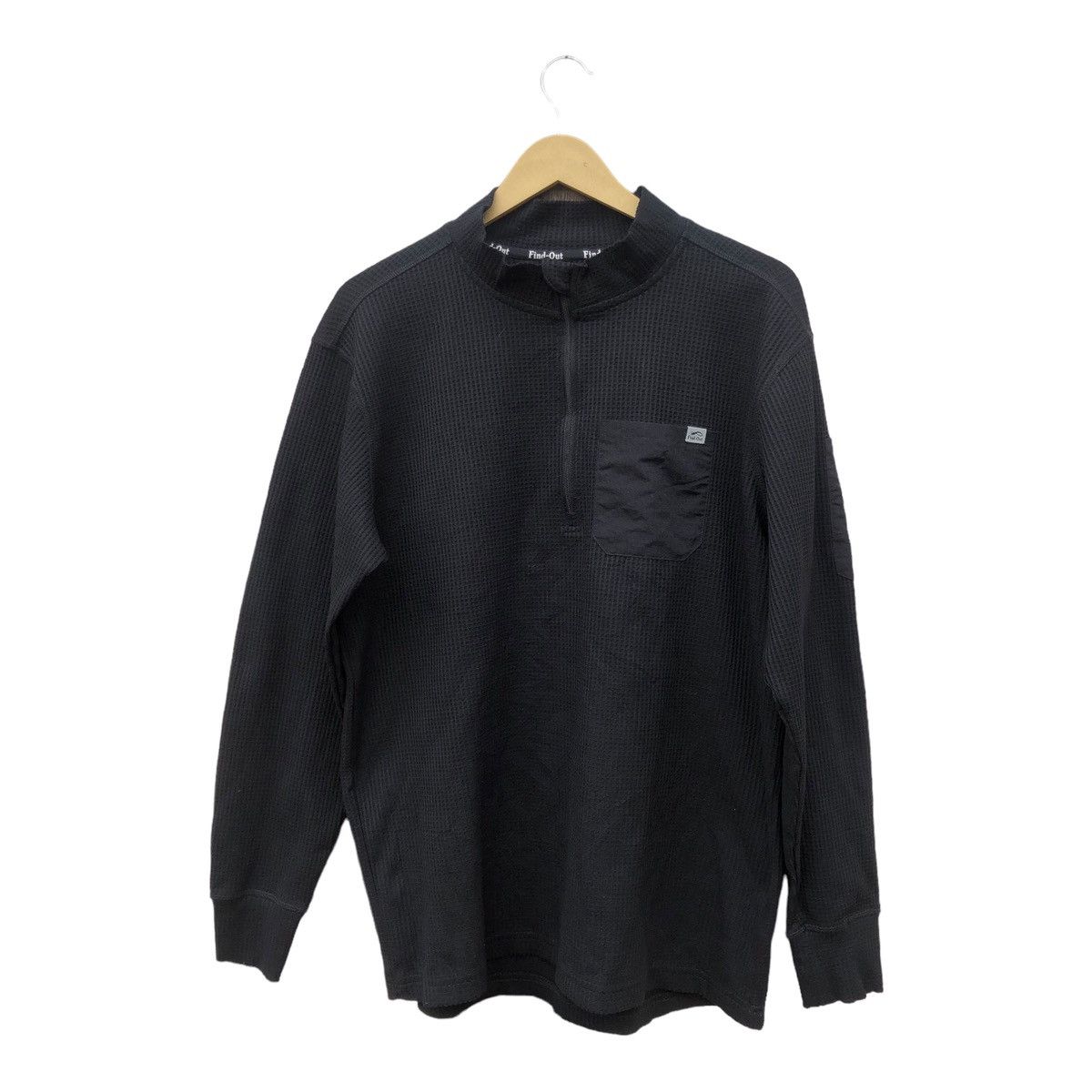 image of Outdoor Style Go Out Find Out Jumper Long Sleeve Drift It in Black, Men's (Size Large)