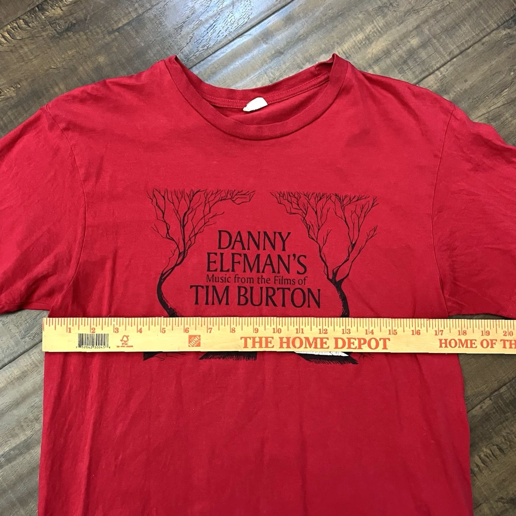Burton VINTAGE Danny Elfman T Shirt Men Medium Cotton Short Sleeve Crew Neck Skeleton Graphic 80s Music Promo Size US M / EU 48-50 / 2 - 4 Thumbnail