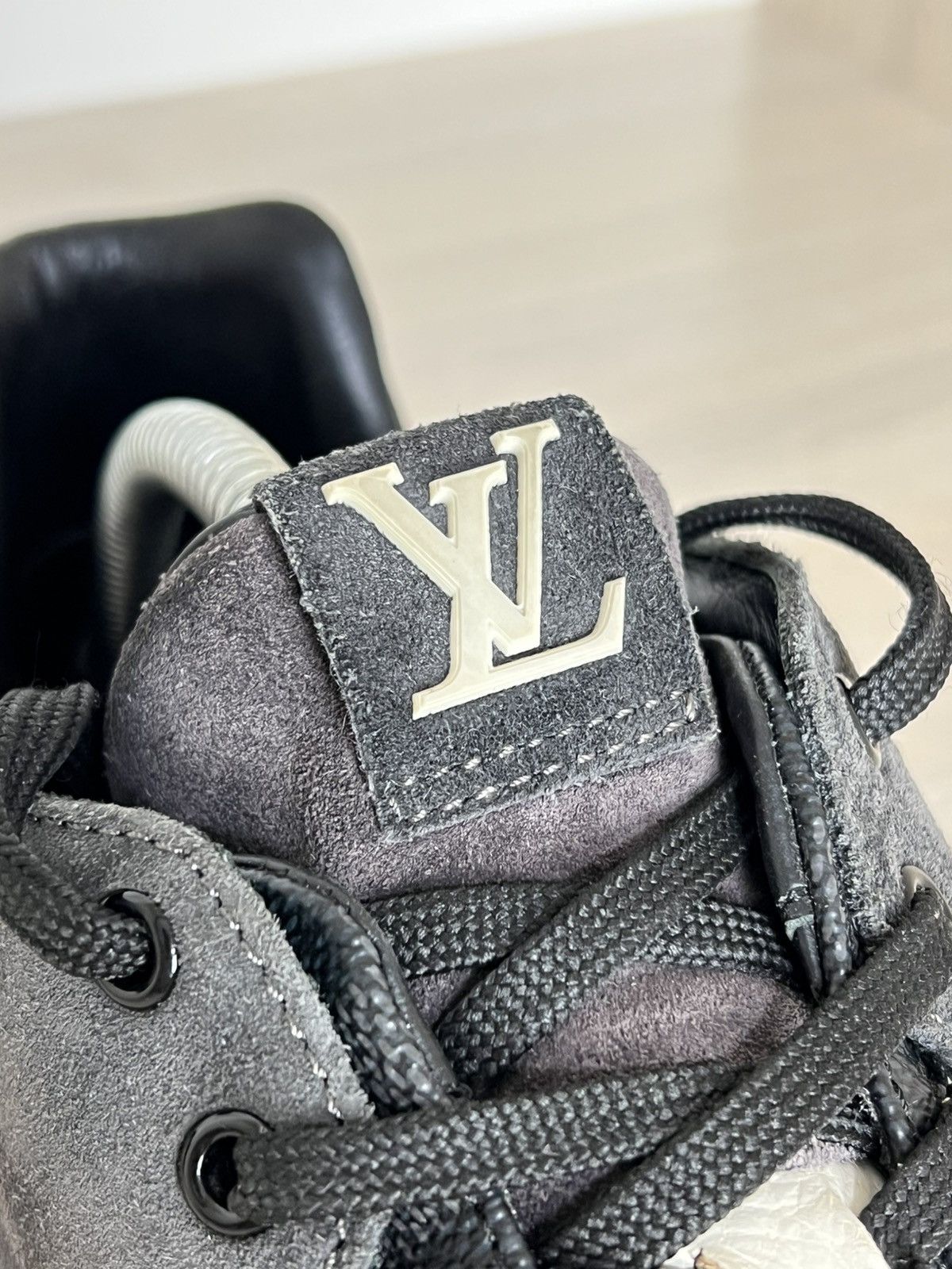 Louis Vuitton Louis Vuitton Archival Damier Leather Suede Sneakers Size US 9 / EU 42 - 12 Thumbnail
