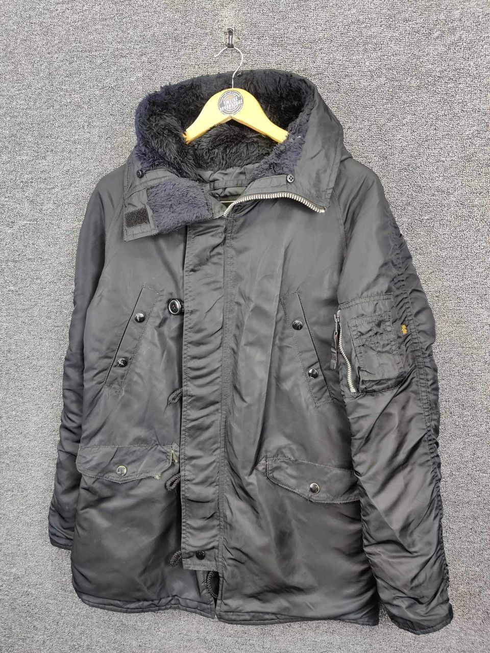 Alpha Industries Vintage Alpha Industries N-3B Military Flight Jacket Size US M / EU 48-50 / 2 - 2 Thumbnail