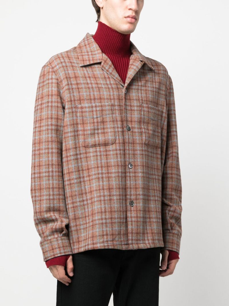 Our Legacy Red Heusaen check shirt Size US S / EU 44-46 / 1 - 4 Thumbnail