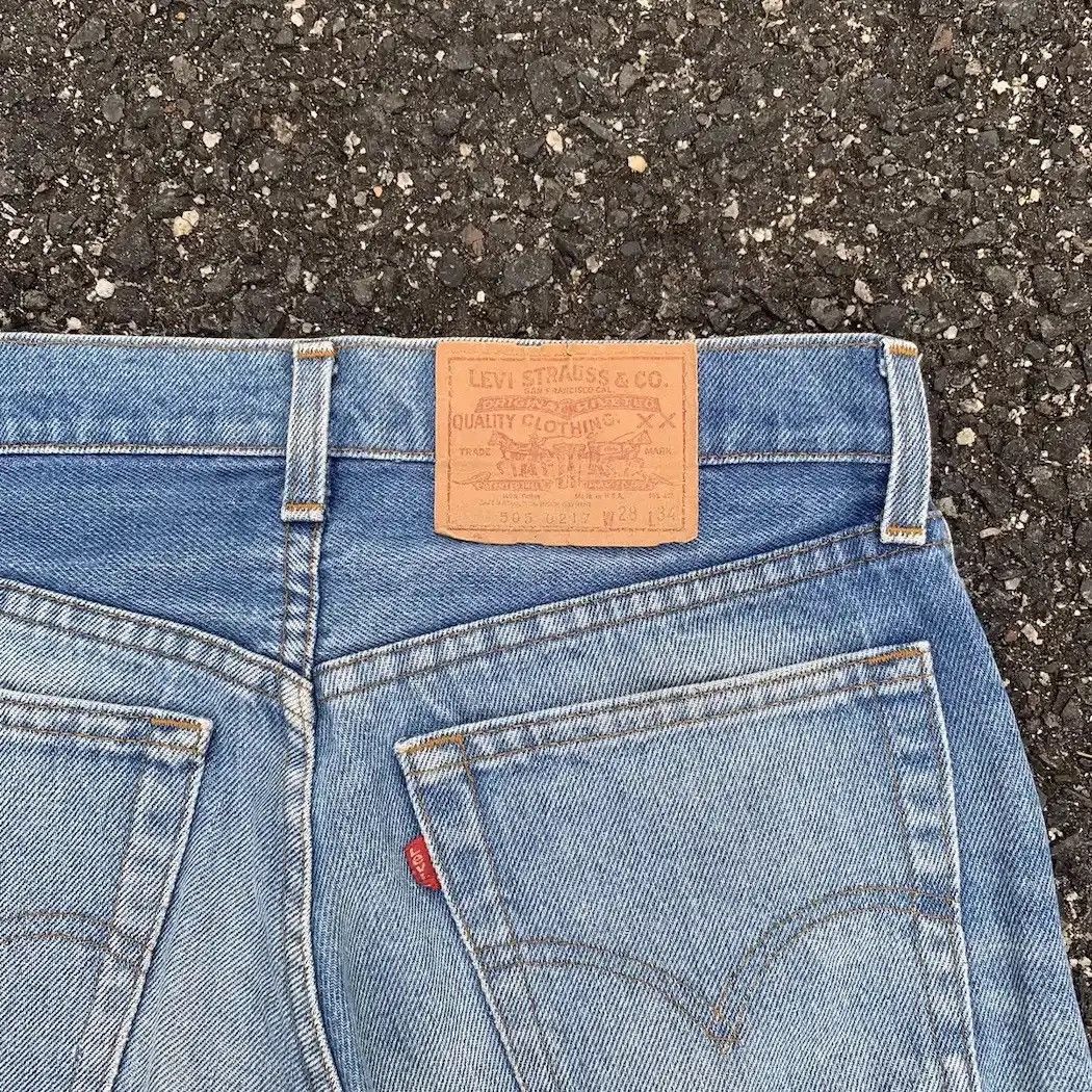 Levi's 💥 1980’s Vintage Levi’s 505 Jeans Custom Made W28 L30 Pants Size US 28 / EU 44 - 11 Thumbnail