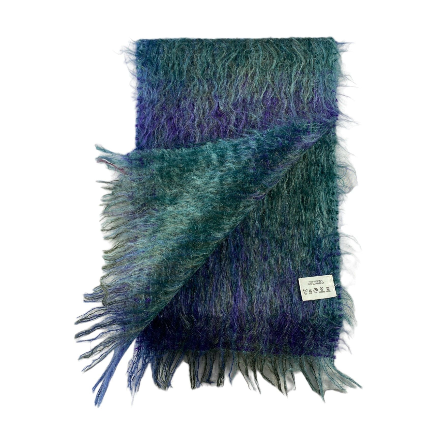 Vintage Vintage Mohair Scarf / Muffler / Neckwear - WW1706 Size ONE SIZE - 4 Thumbnail