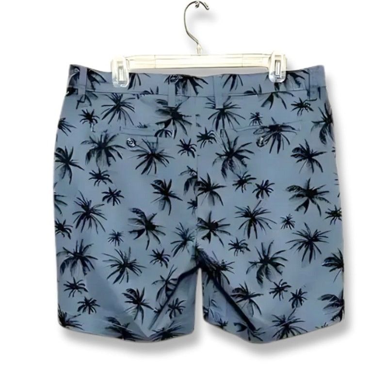Slate & Stone Slate & Stone Palm Tree Short Twill Blue Black Men's 33 NWOT Size US 33 - 5 Thumbnail