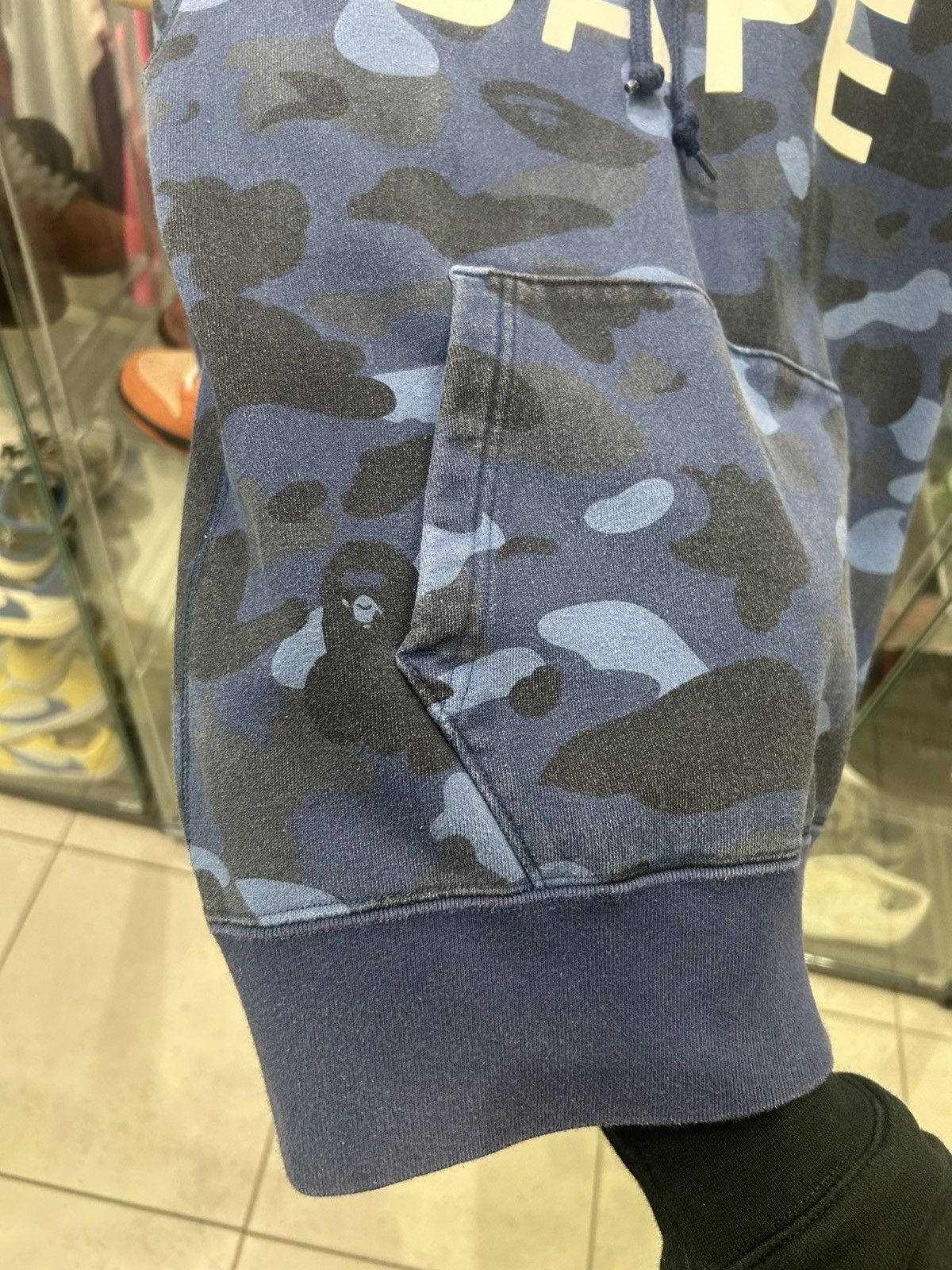 Bape Bape Blue Camo pullover Size US M / EU 48-50 / 2 - 4 Thumbnail