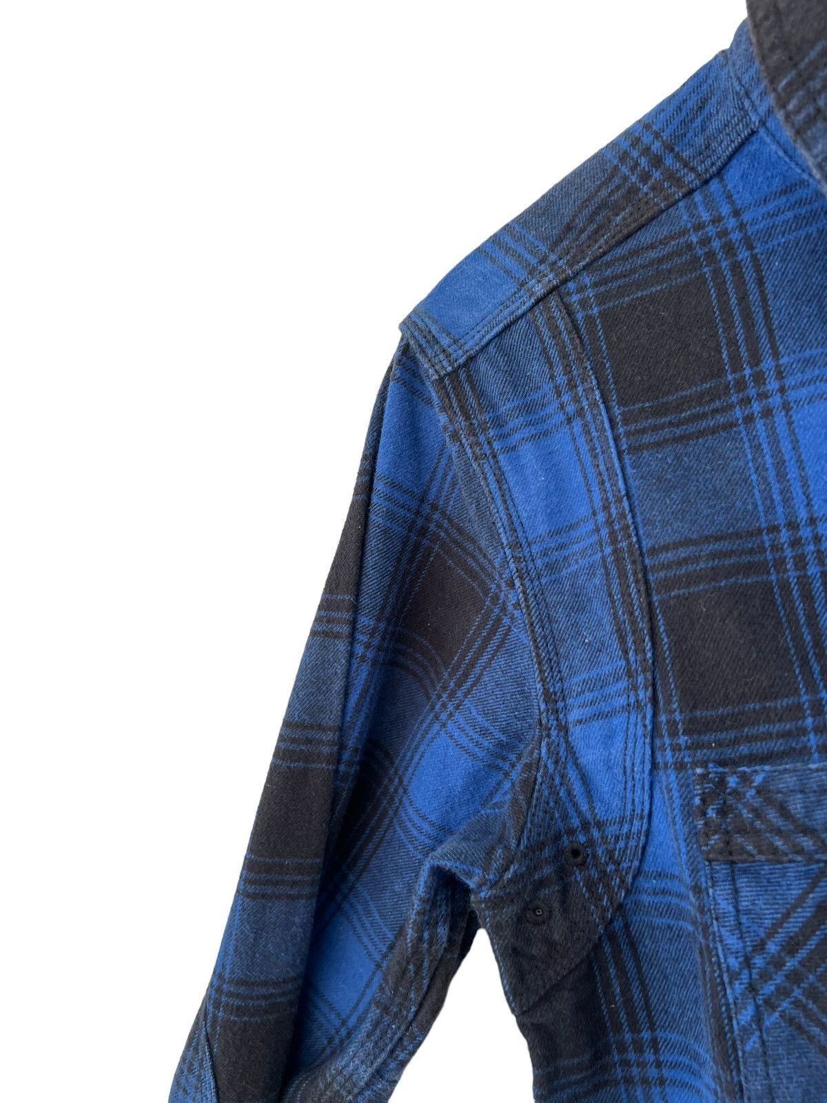 Vintage Japan Brand Cab Clothing 30s 40s Style Thick Flannel Shirt Size US M / EU 48-50 / 2 - 17 Thumbnail