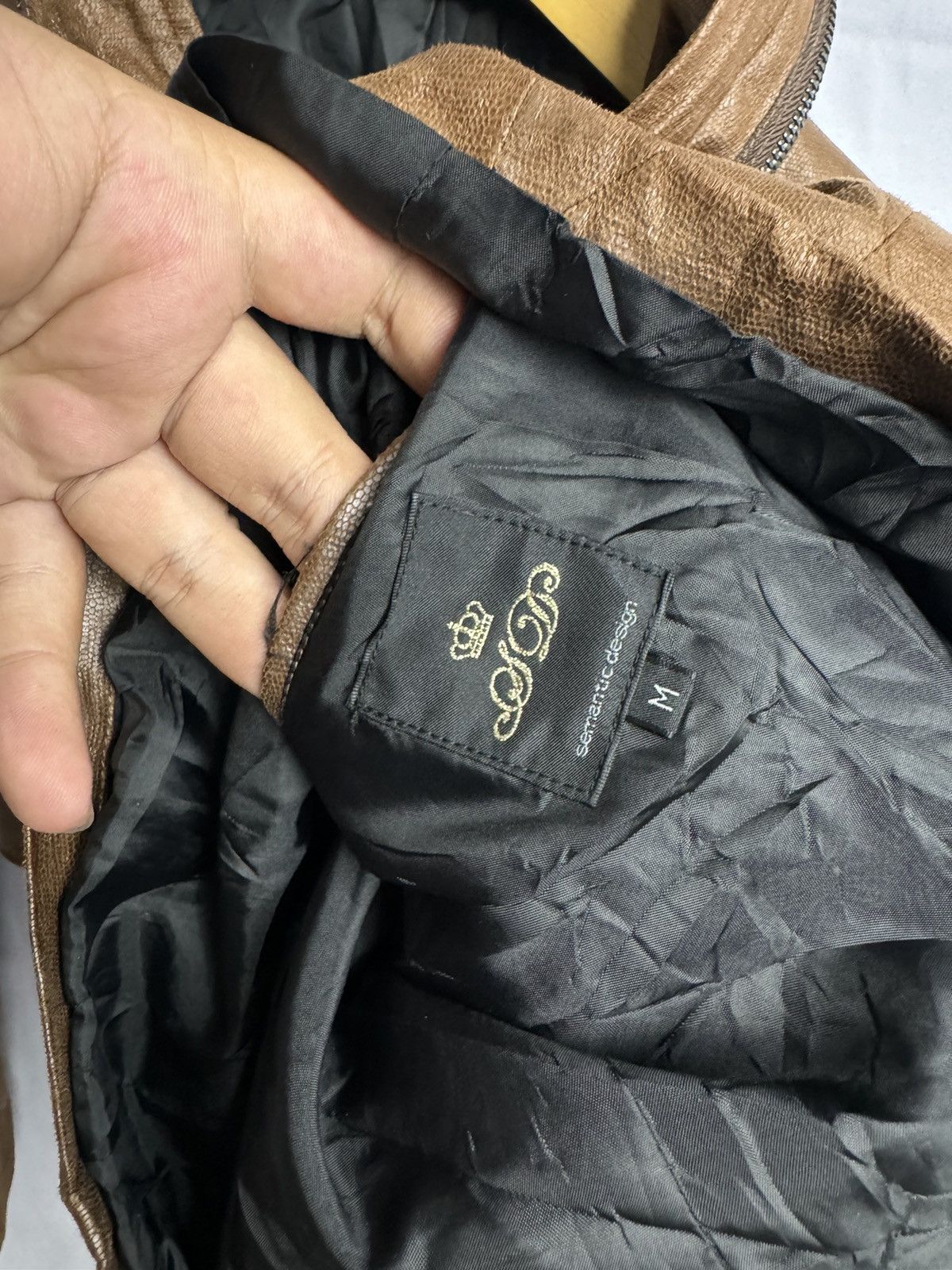 Beauty Beast ❌SOLD❌Asymmetrical Leather Jacket Semanticdesign Size US M / EU 48-50 / 2 - 14 Thumbnail