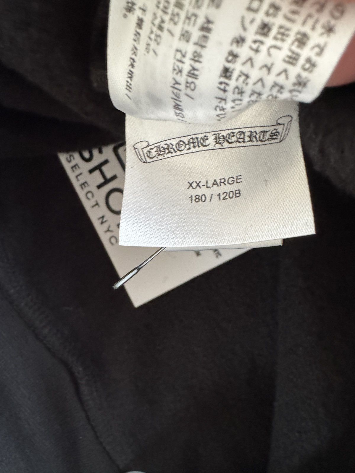 Chrome Hearts BRAND NEW CHROME HEARTS MIAMI EXCLUSIVE ZIP UP HOODIE Size US XXL / EU 58 / 5 - 4 Thumbnail