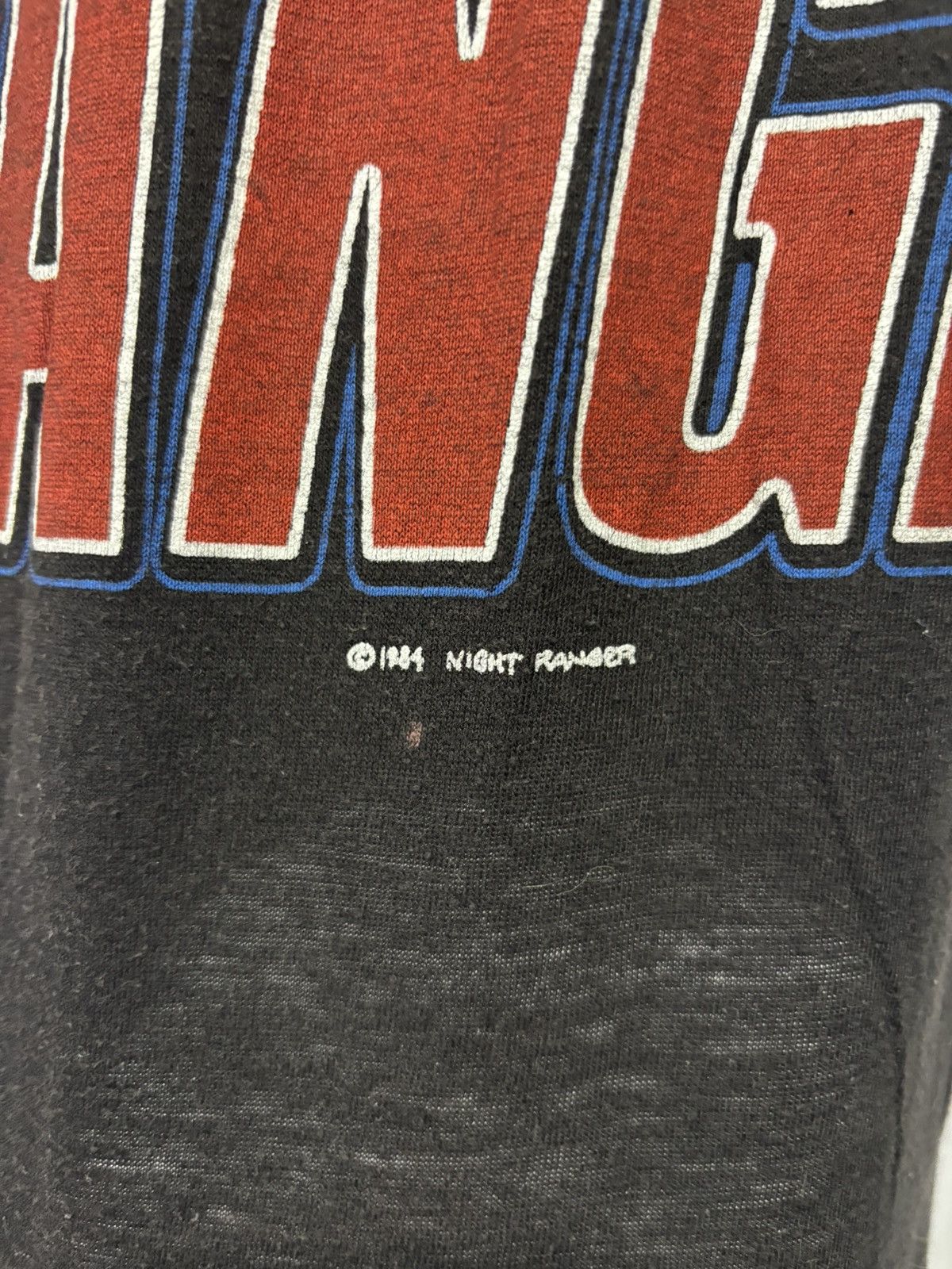 Band Tees × Vintage Vintage 80’s Night Ranger Tshirt Size US S / EU 44-46 / 1 - 2 Thumbnail