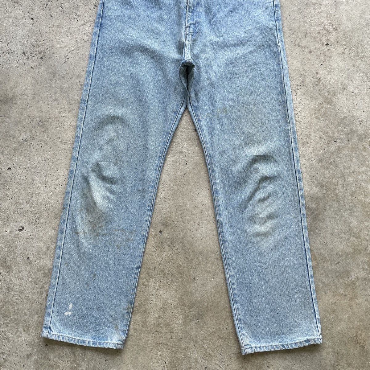 Japanese Brand W30x29💥 Vintage Japanese Brand Faded Blue Jeans Pants Denim Size US 30 / EU 46 - 4 Thumbnail