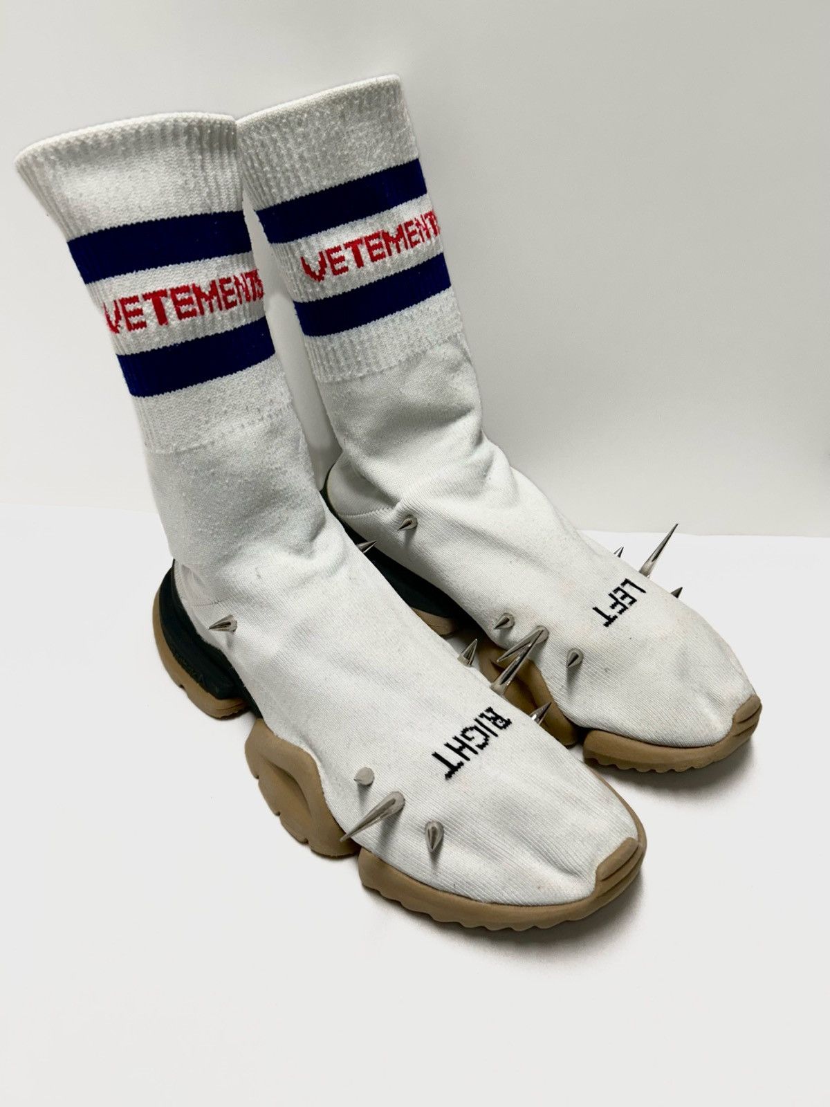 Vetements SS2018 Reebok Sock Runner Reworked Size US 7.5 / EU 40-41 - 4 Thumbnail