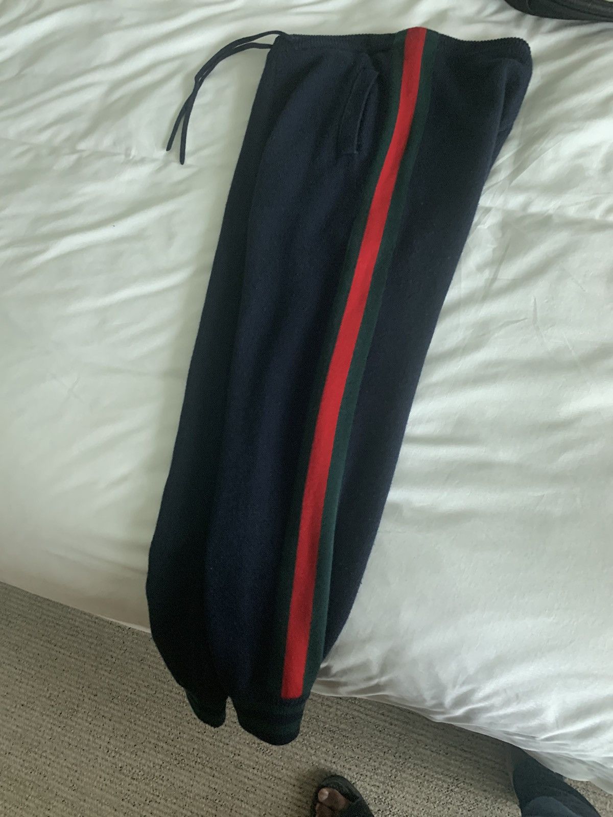 image of Gucci Knit Pants in Blue, Men's (Size 30)