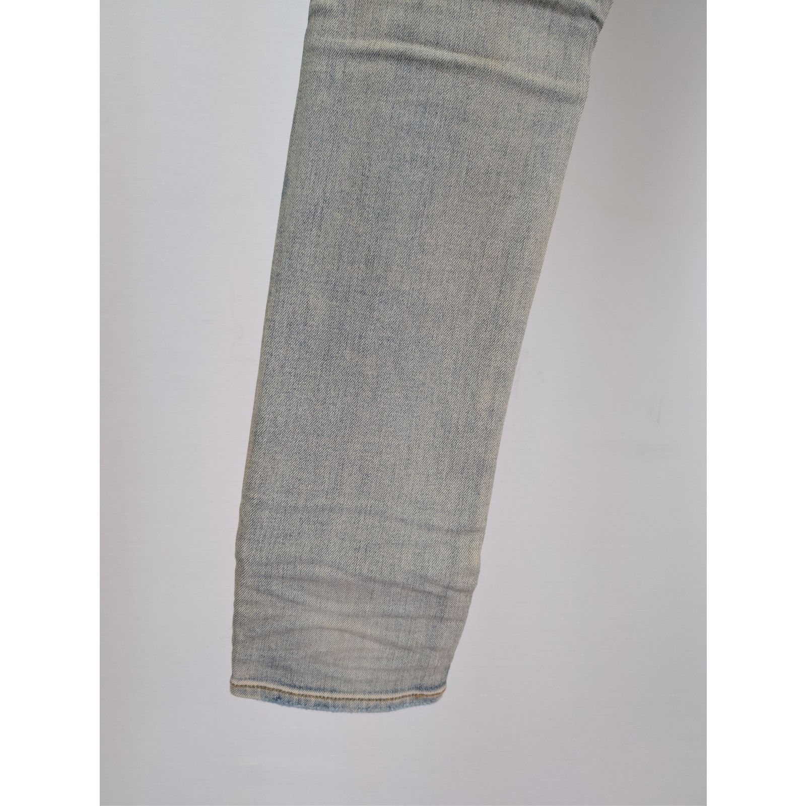 Amiri o1rshd1 Suede MX1 Jean Denim Jeans in Antique Indigo Size US 33 - 13 Thumbnail