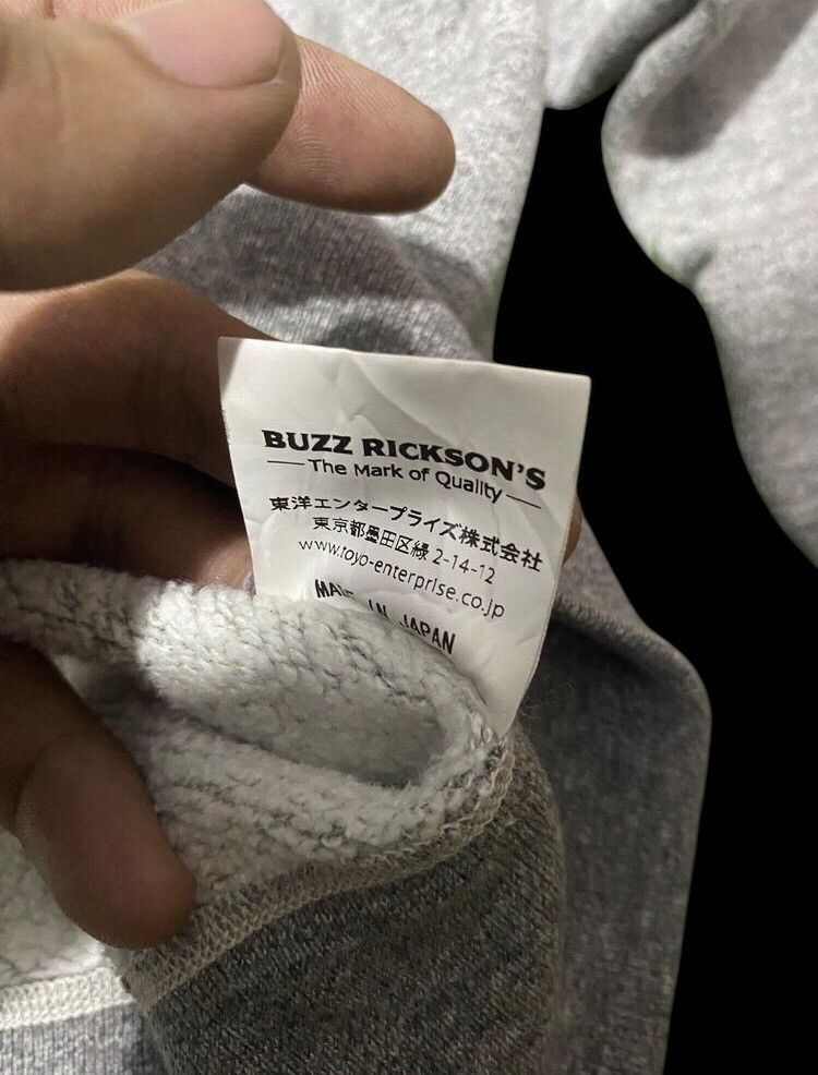 Buzz Rickson's × Japanese Brand × Toyo Enterprises RARE ❗️Vintage Buzz Rickson Mosquito Club Sweatshirt Size US M / EU 48-50 / 2 - 7 Thumbnail