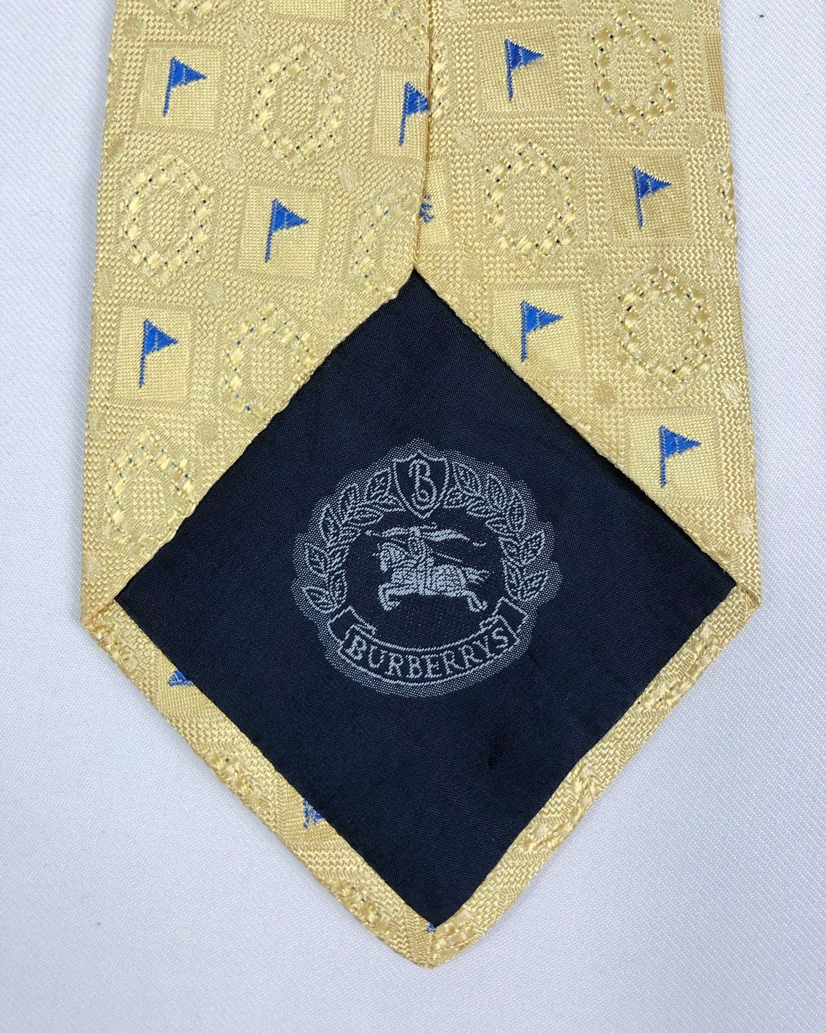 Burberry Prorsum Rare Vintage Burberrys Silk Tie Made in Italy Size ONE SIZE - 5 Thumbnail