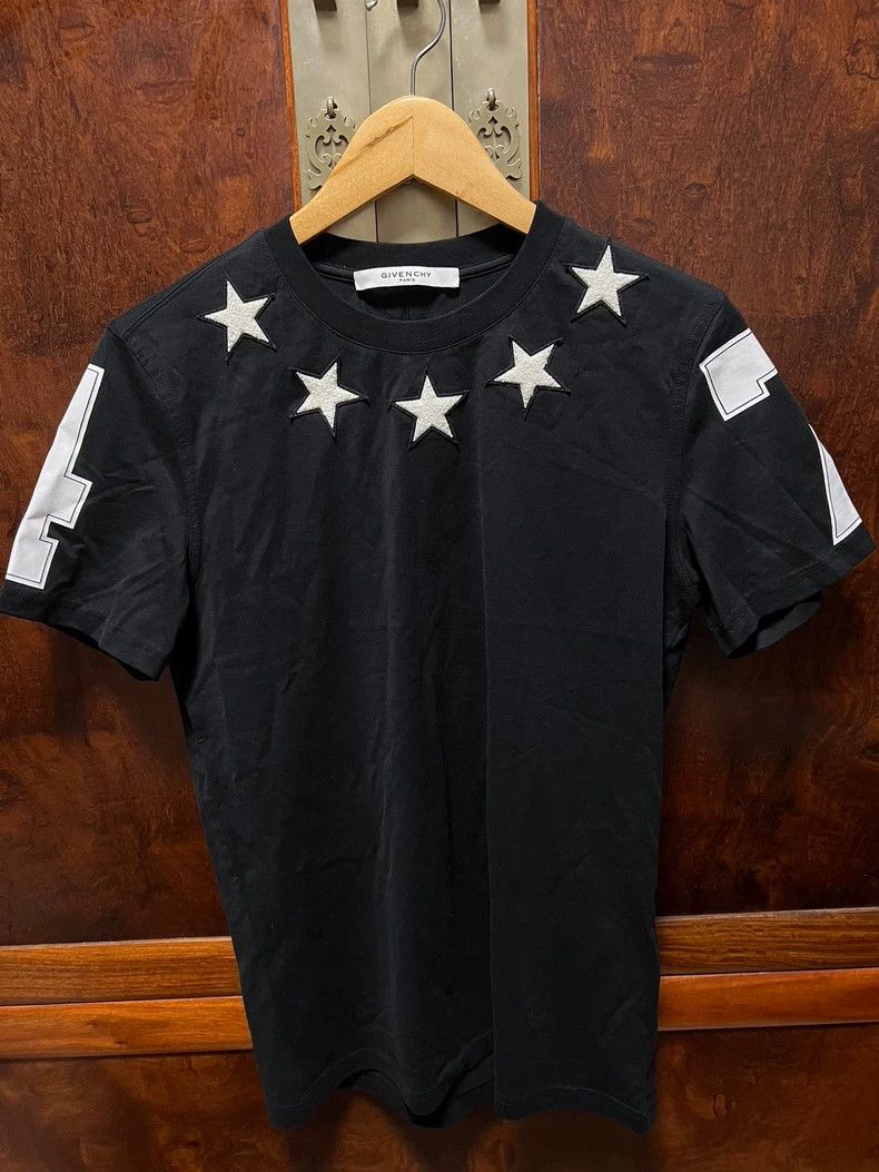 Givenchy Givenchy Star Print Short Sleeve Tee - dmc Size US XS / EU 42 / 0 - 1 Thumbnail
