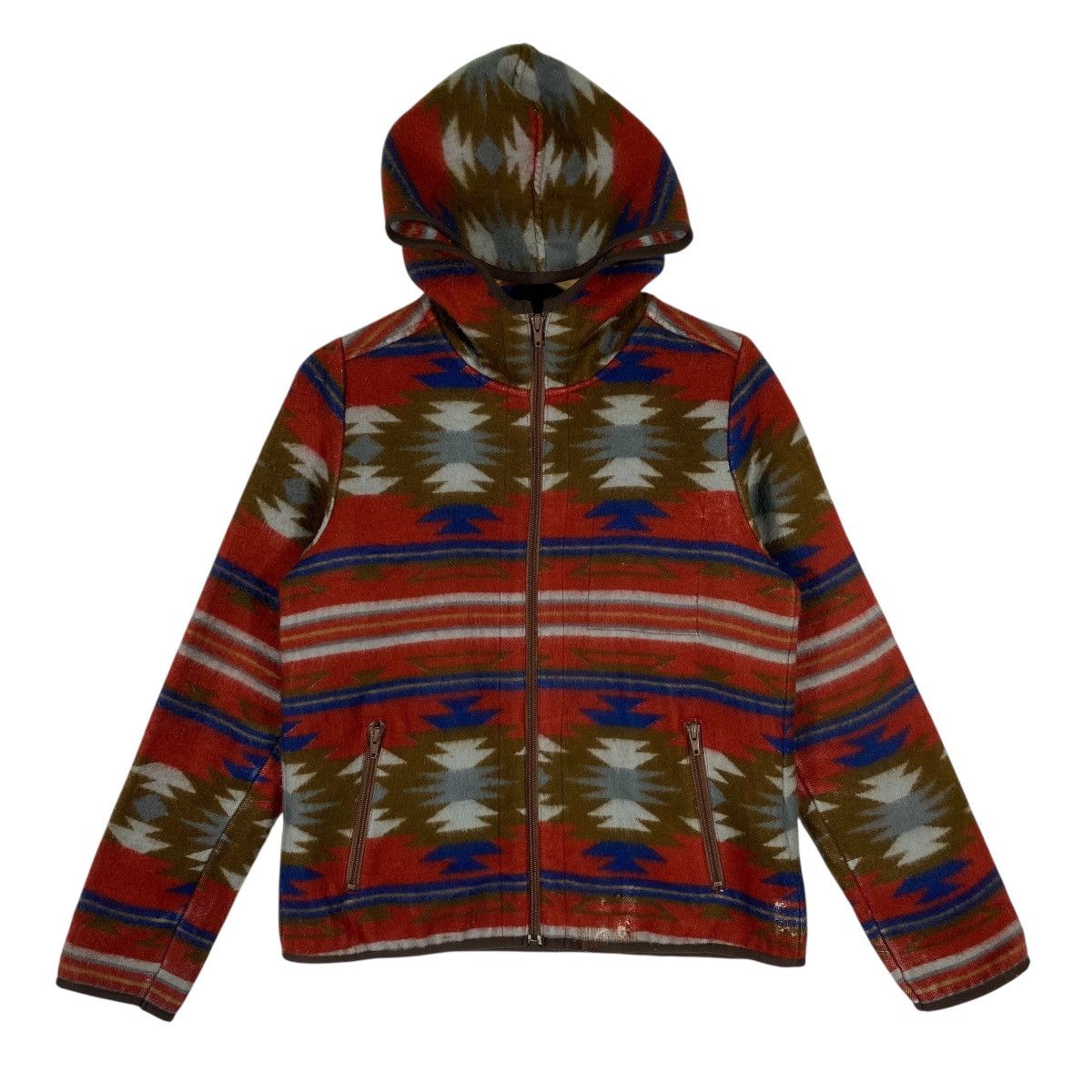 Japanese Brand Vintage Old Betty's Aztec Navajo Design Hoodie Zipper S Size Size US S / EU 44-46 / 1 - 1 Thumbnail