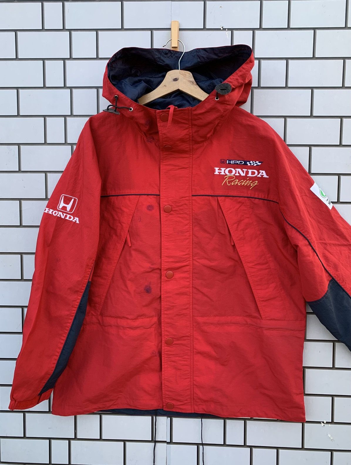 Japanese Brand Vintage Honda Racing Cart Hoodie Jacket Size US L / EU 52-54 / 3 - 2 Thumbnail
