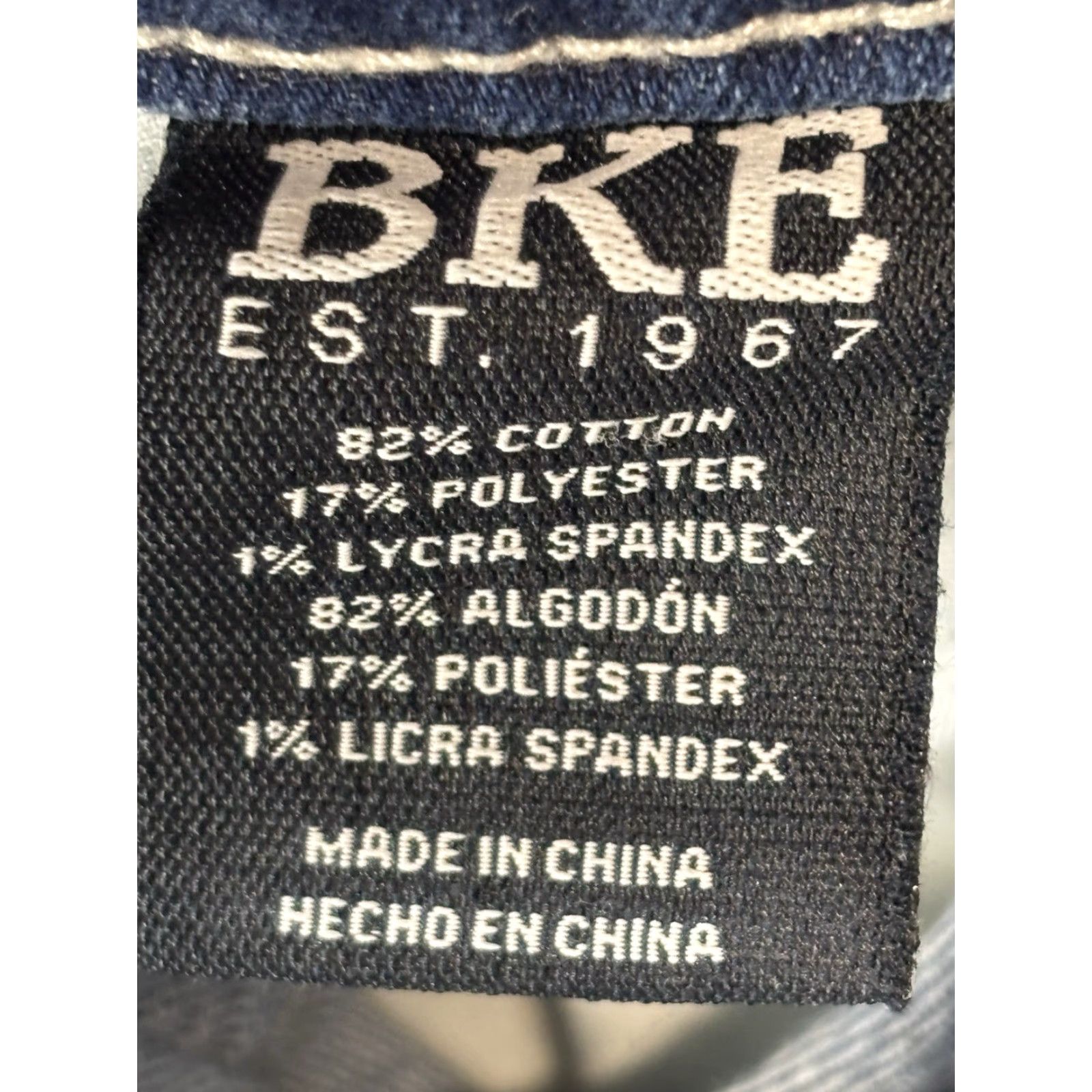 BKE BKE Jake Straight Fit Jeans Medium Wash Western Style 30x32 30x31 Whiskering Mens Jeans Regular Denim Cotton Blend 5-Pocket Design Size US 30 / EU 46 - 7 Thumbnail