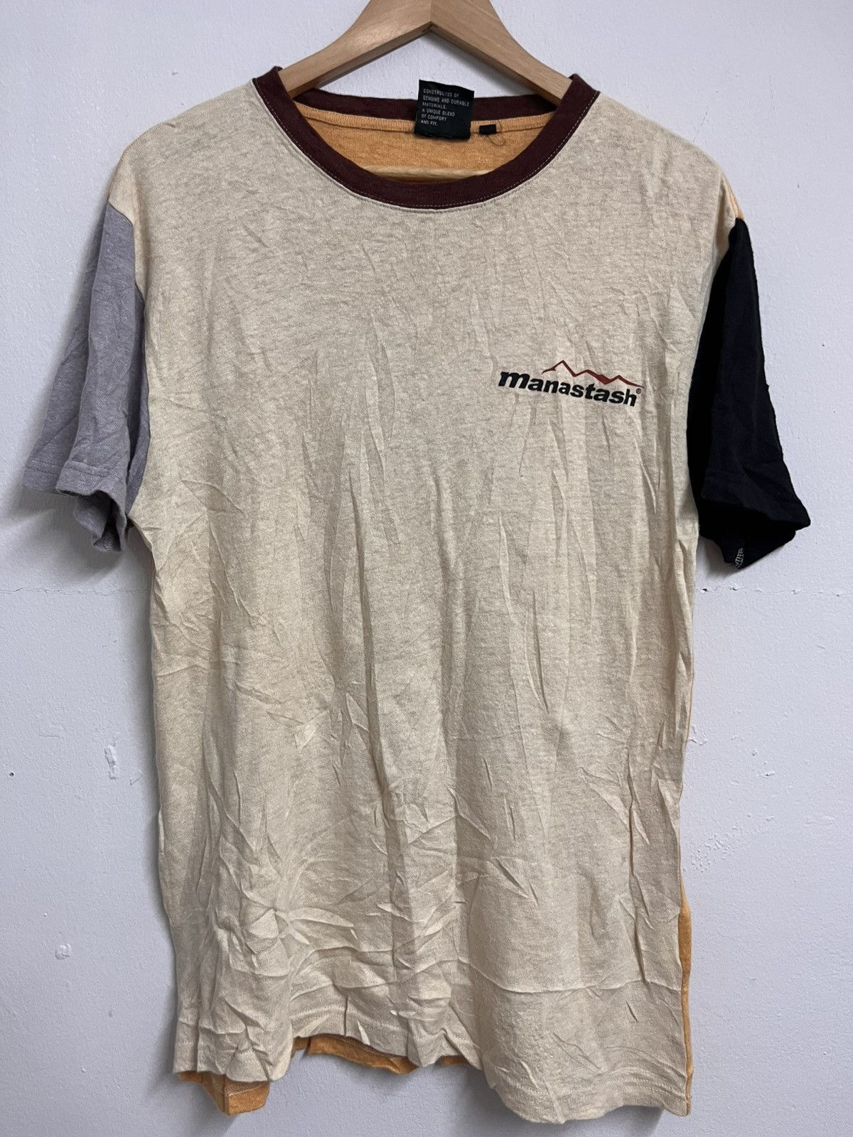 Manastash Manastash Hemp Fabric Colourblock Tee Size US L / EU 52-54 / 3 - 2 Thumbnail