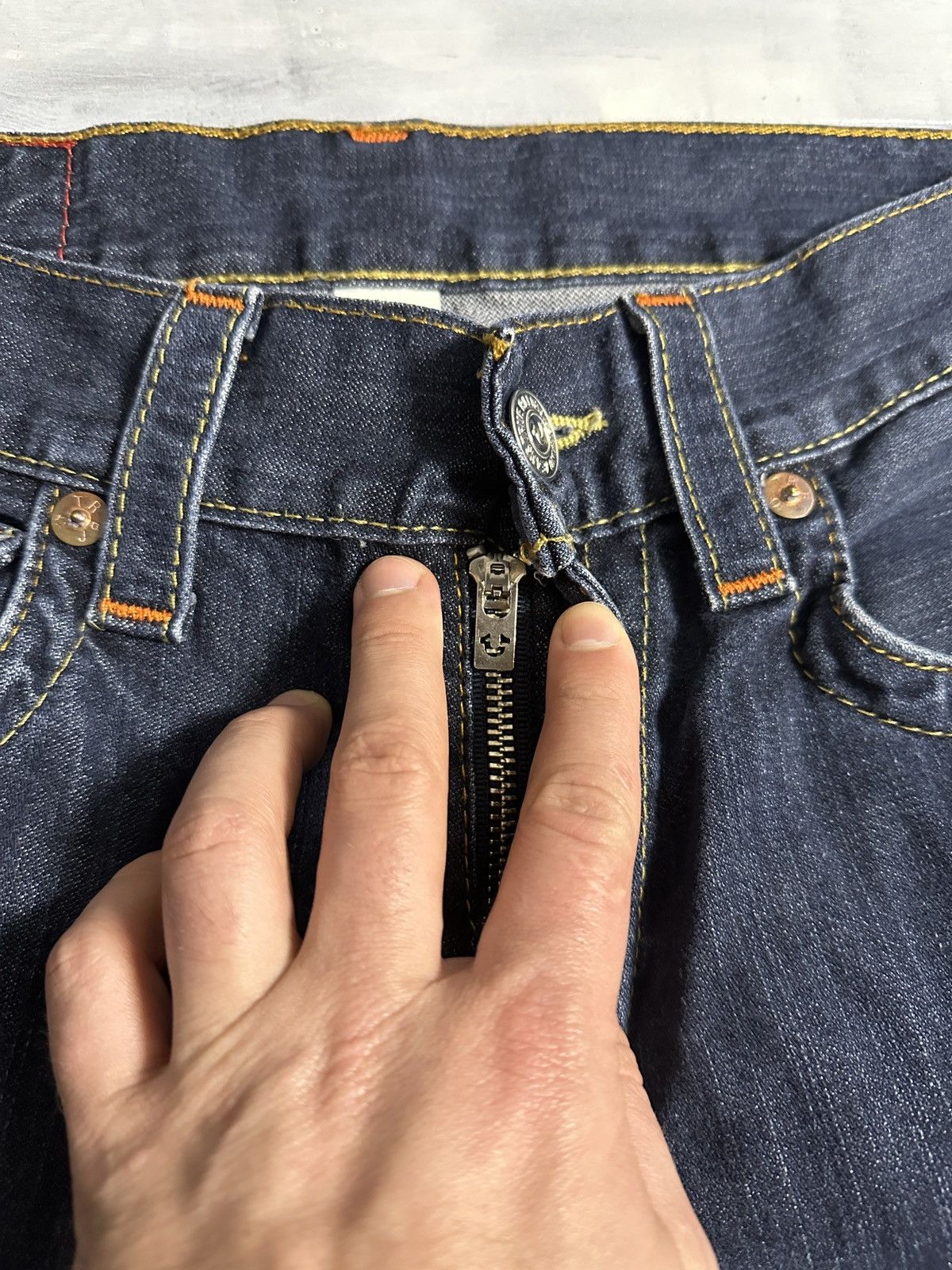 True Religion Rare Vintage Jeans True Religion Japan Y2K Style. Size US 30 / EU 46 - 9 Thumbnail