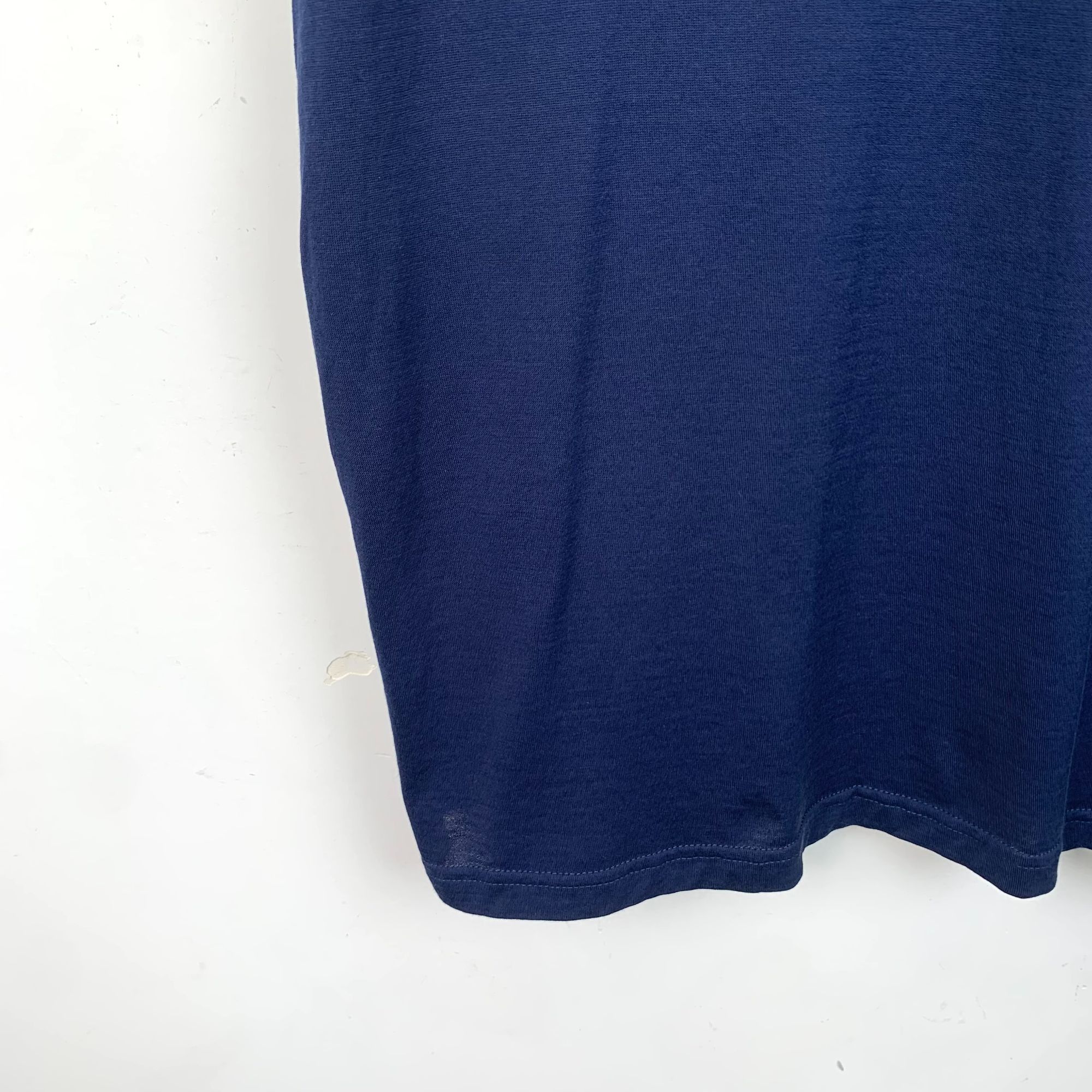 Balmain Balmain Paris Logo Blue Short Sleeve T-Shirt M 100% Cotton M Size US M / EU 48-50 / 2 - 4 Thumbnail