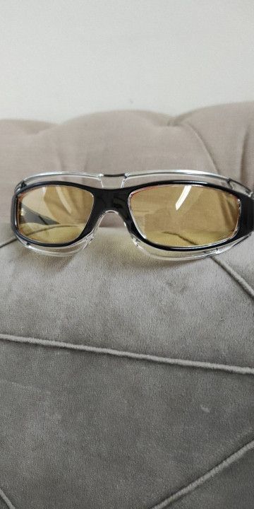 Designer Yellow Lense Cateye Glasses Punk Style Sunglasses Size ONE SIZE - 4 Thumbnail