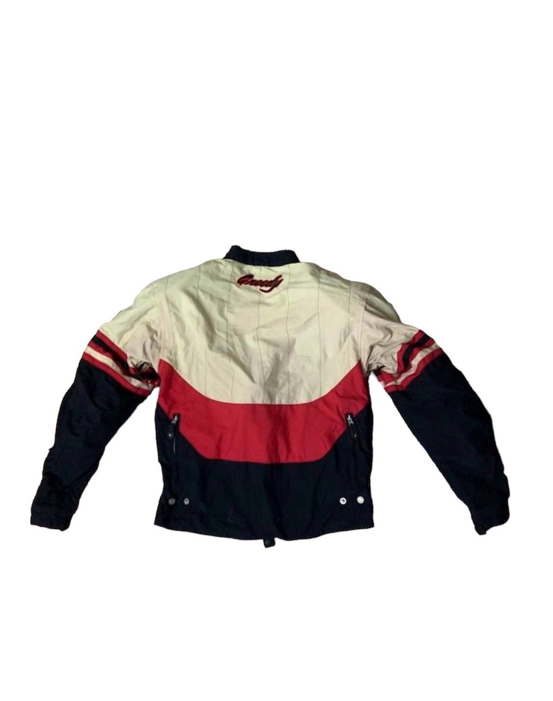 Greedy Genius Vintage greedy motorcycle jacket with padding Size US M / EU 48-50 / 2 - 2 Thumbnail