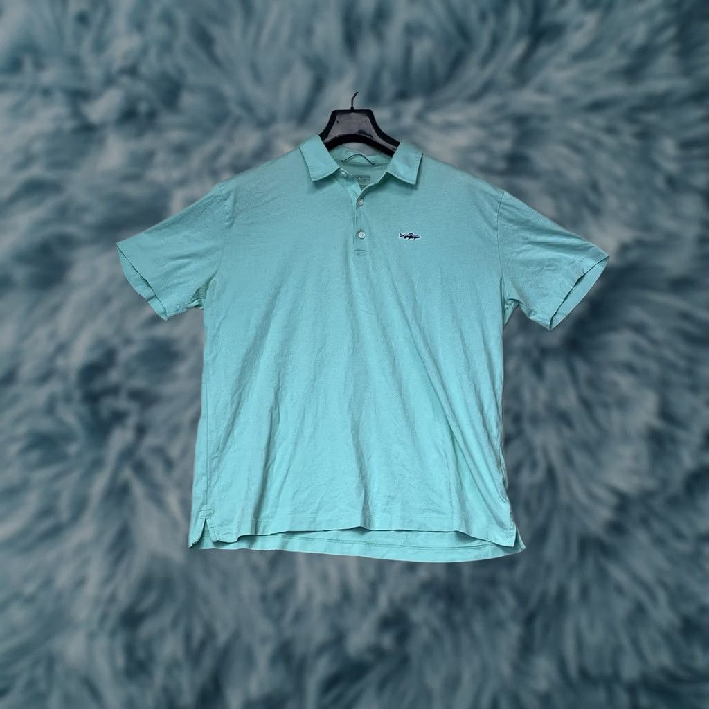 Patagonia Patagonia Polo Shirt Men's L Short Sleeve Solid Green Fish Golf Size US L / EU 52-54 / 3 - 1 Thumbnail