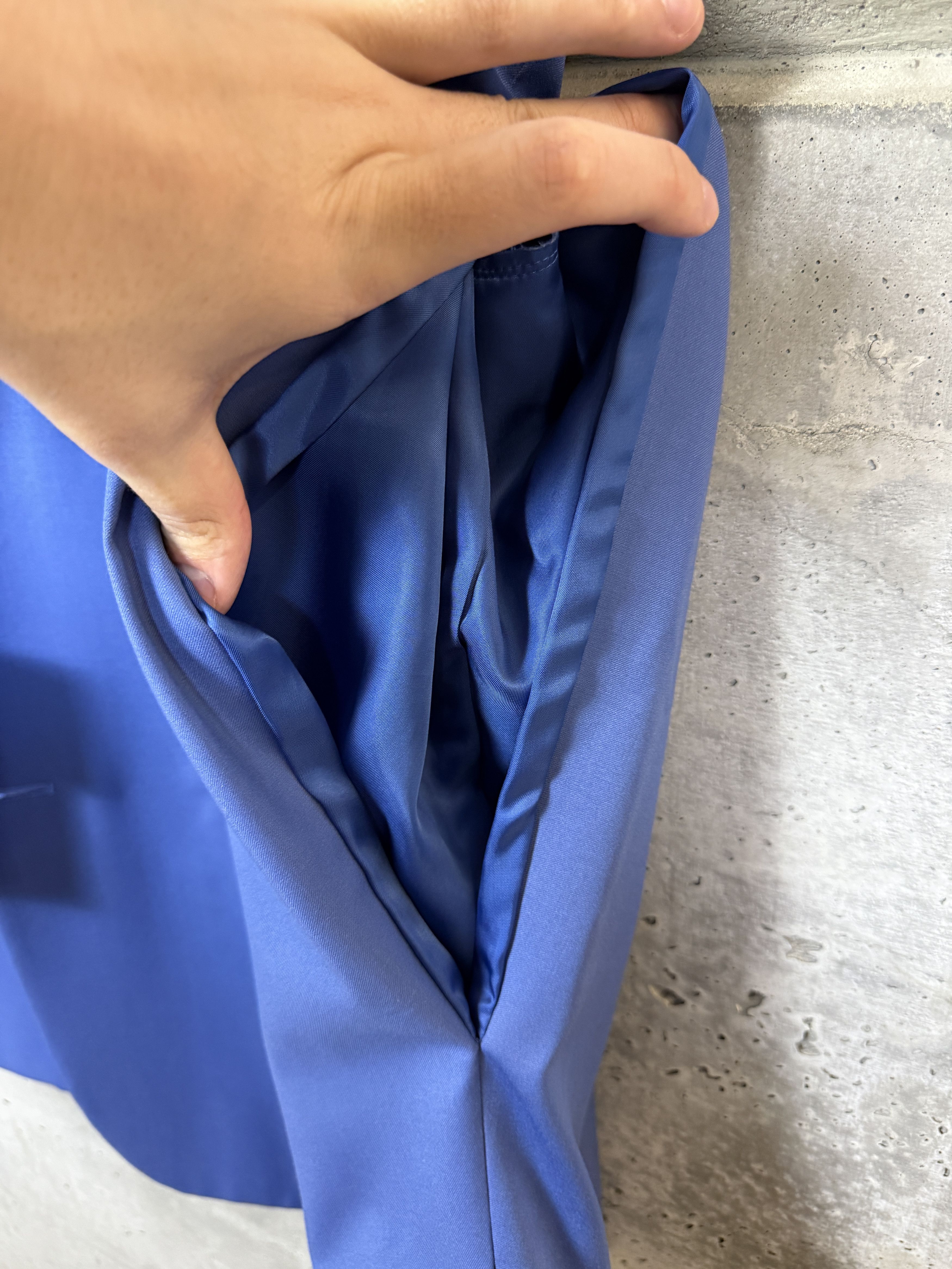 Comme des Garcons $2725 Comme des Garcoons Blue Slit Arm Blazer Size US L / EU 52-54 / 3 - 12 Thumbnail