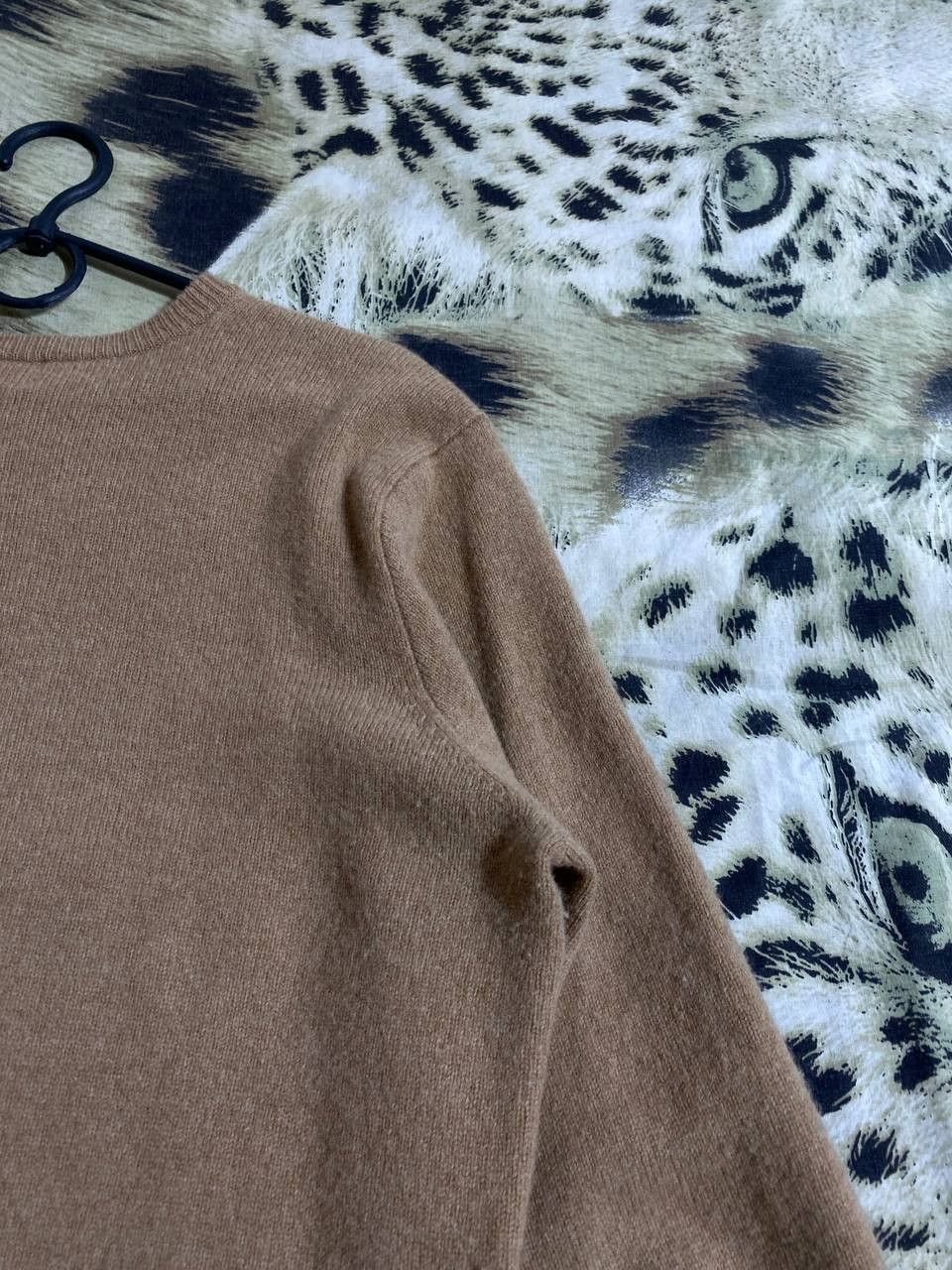 Polo Ralph Lauren × Ralph Lauren × Vintage 90s Vintage Polo Ralph Lauren Khaki Knit Sweater Size US XL / EU 56 / 4 - 15 Thumbnail