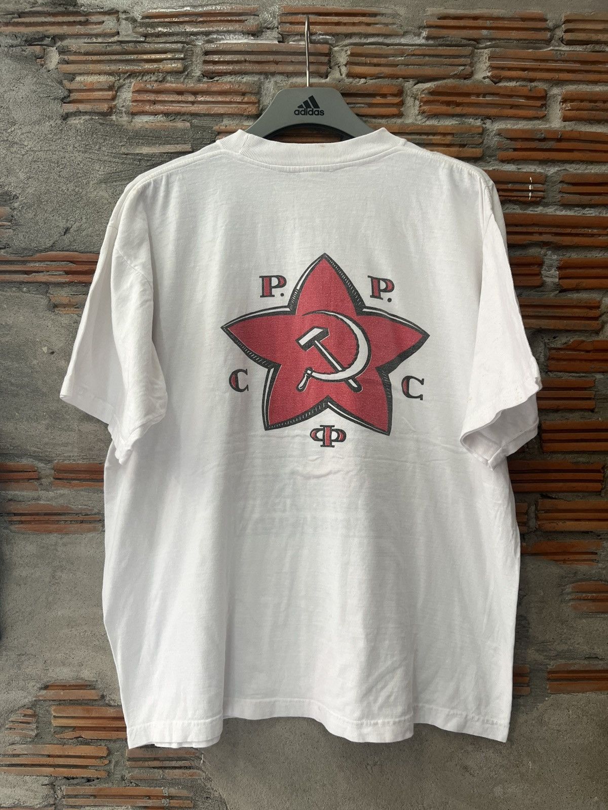 Cccp Vtg Cccp Singing Revolution 80s USSR Perestroika poster Size US XL / EU 56 / 4 - 3 Thumbnail
