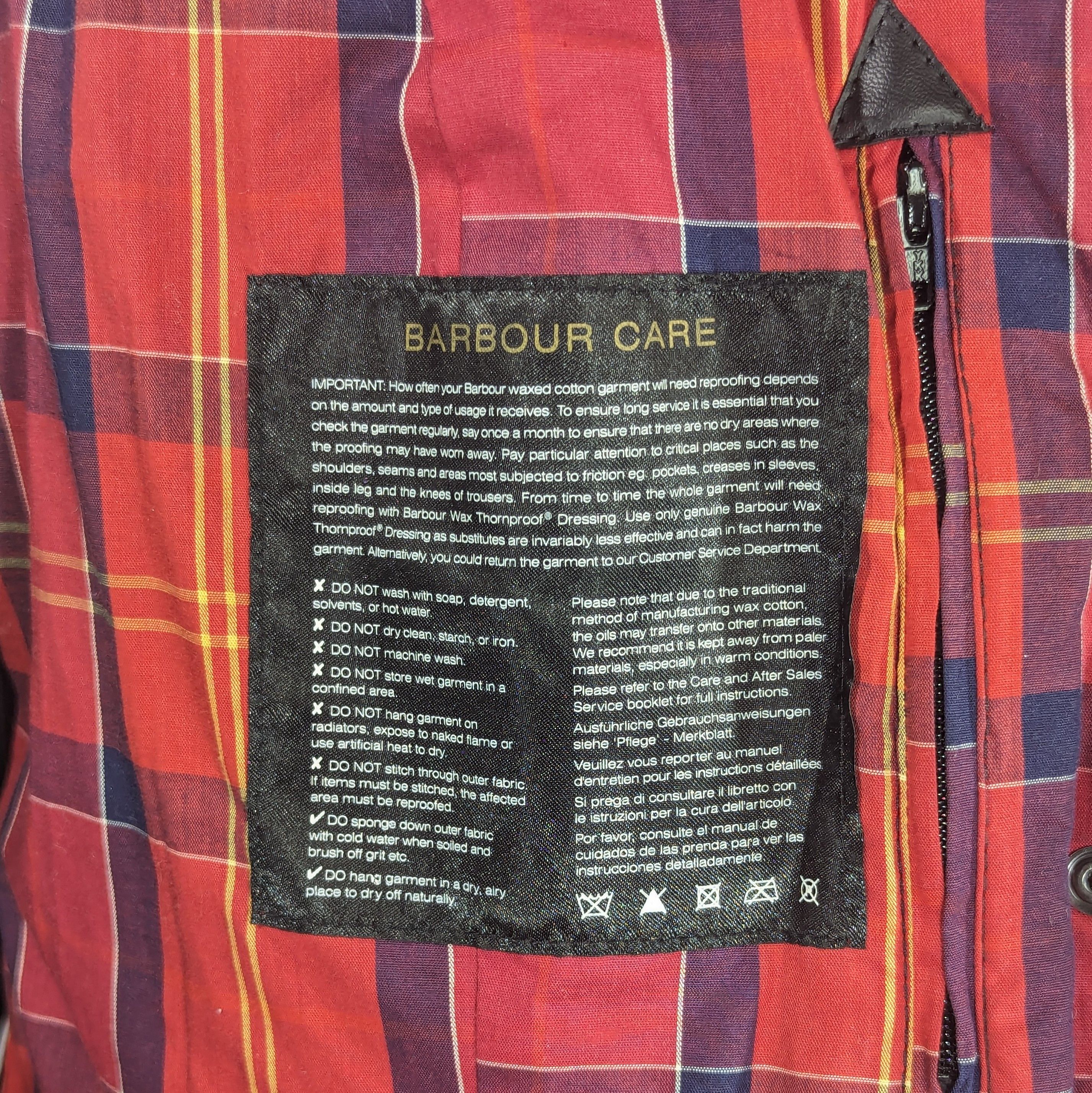Barbour Barbour Dera Wax International Jacket Motorcycle Clothing Size XL / US 12-14 / IT 48-50 - 18 Thumbnail