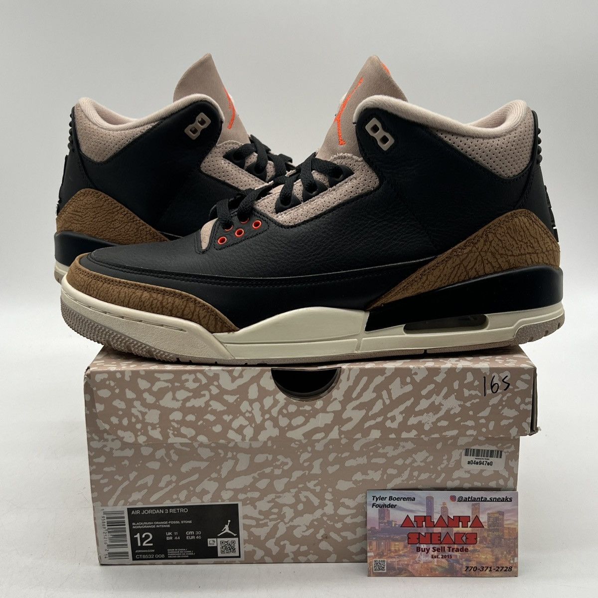 Jordan Brand Air Jordan 3 desert elephant Size US 12 / EU 45 - 1 Thumbnail