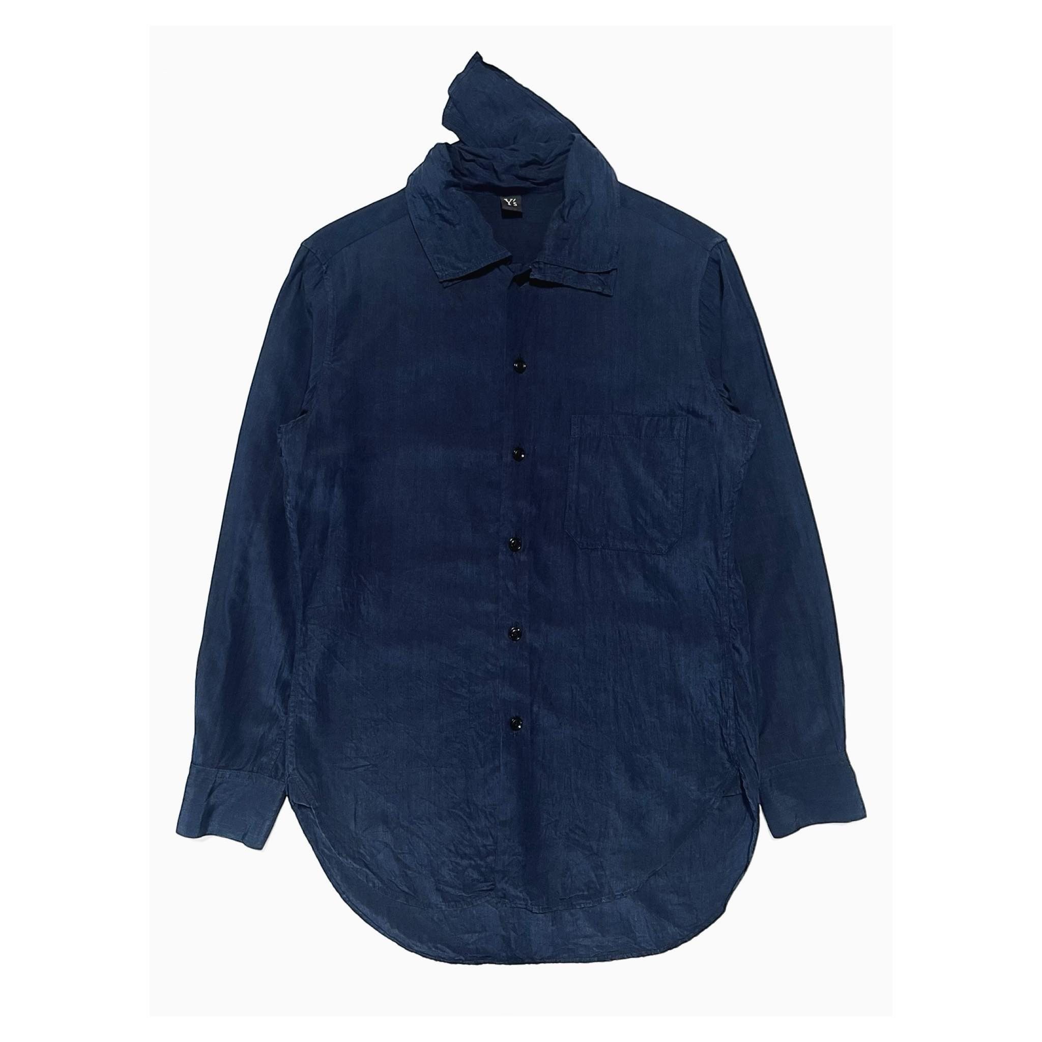 Yohji Yamamoto Y's Yohji Yamamoto Cupro Shirt Size US M / EU 48-50 / 2 - 1 Thumbnail