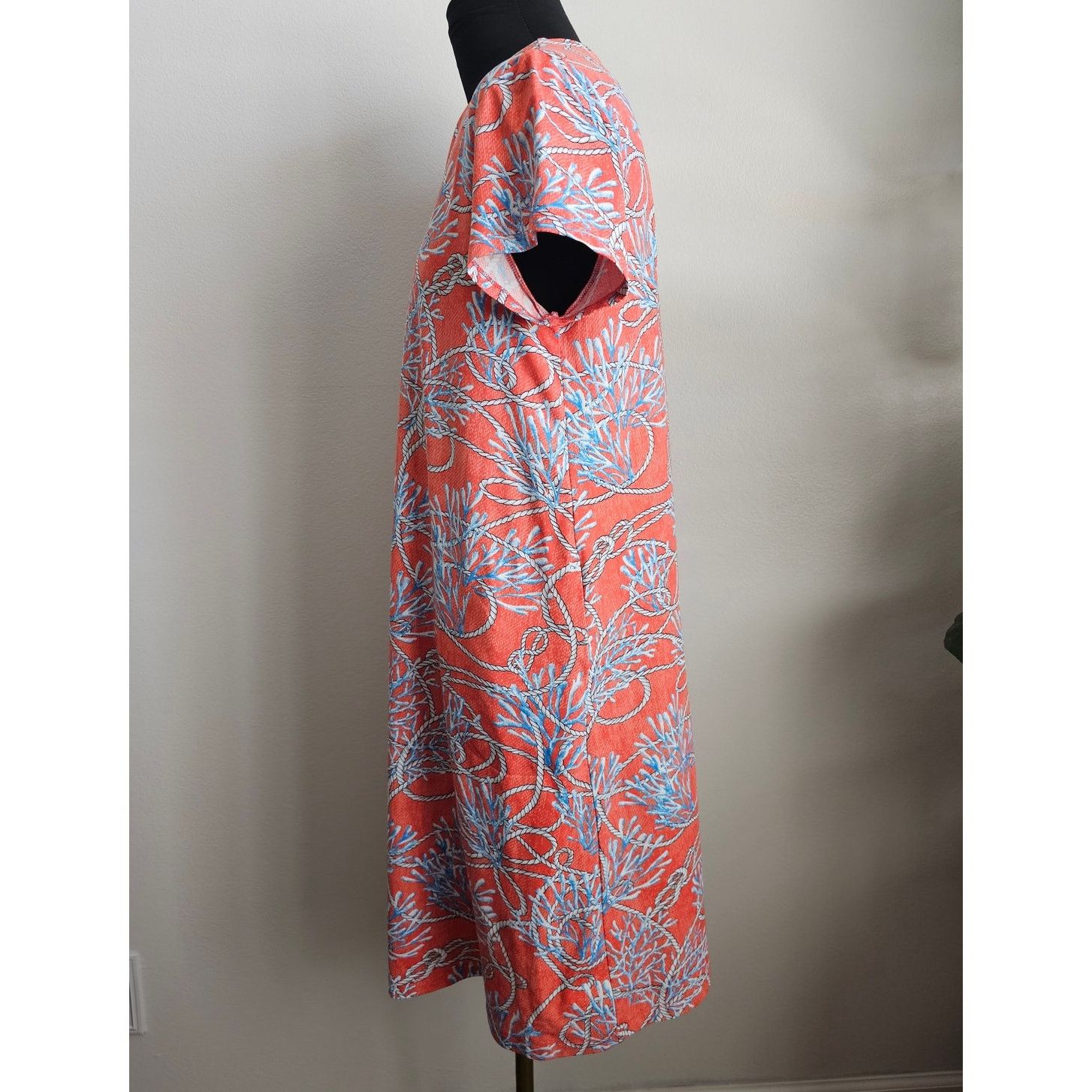J.McLaughlin EUC J. Mclaughlin Catalina Cloth A-Line Dress w/Pockets L Size L / US 10 / IT 46 - 2 Thumbnail