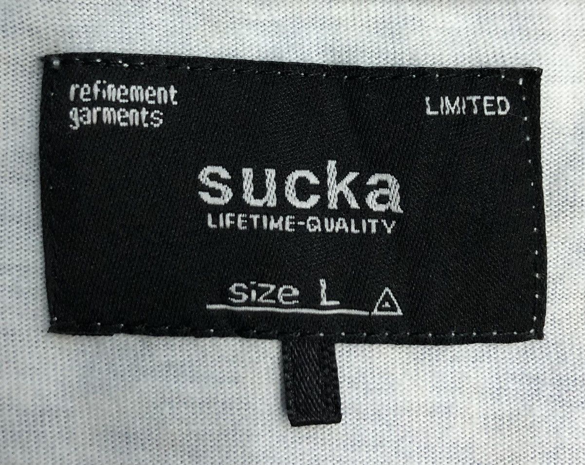 Japanese Brand Vintage Refinement Garments Limited Sucka T-Shirt Size US L / EU 52-54 / 3 - 7 Thumbnail